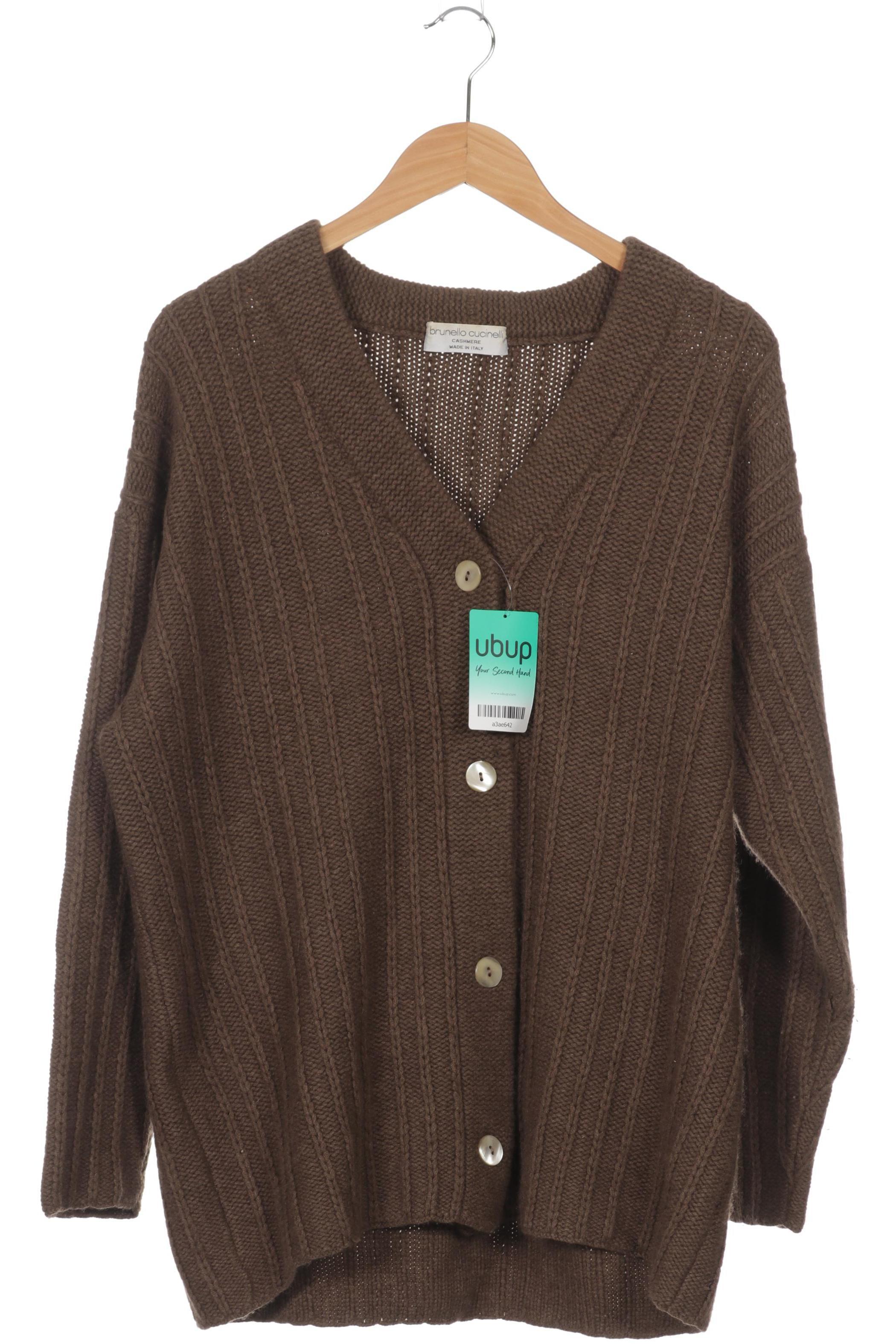 

Brunello Cucinelli Damen Strickjacke, braun, Gr.