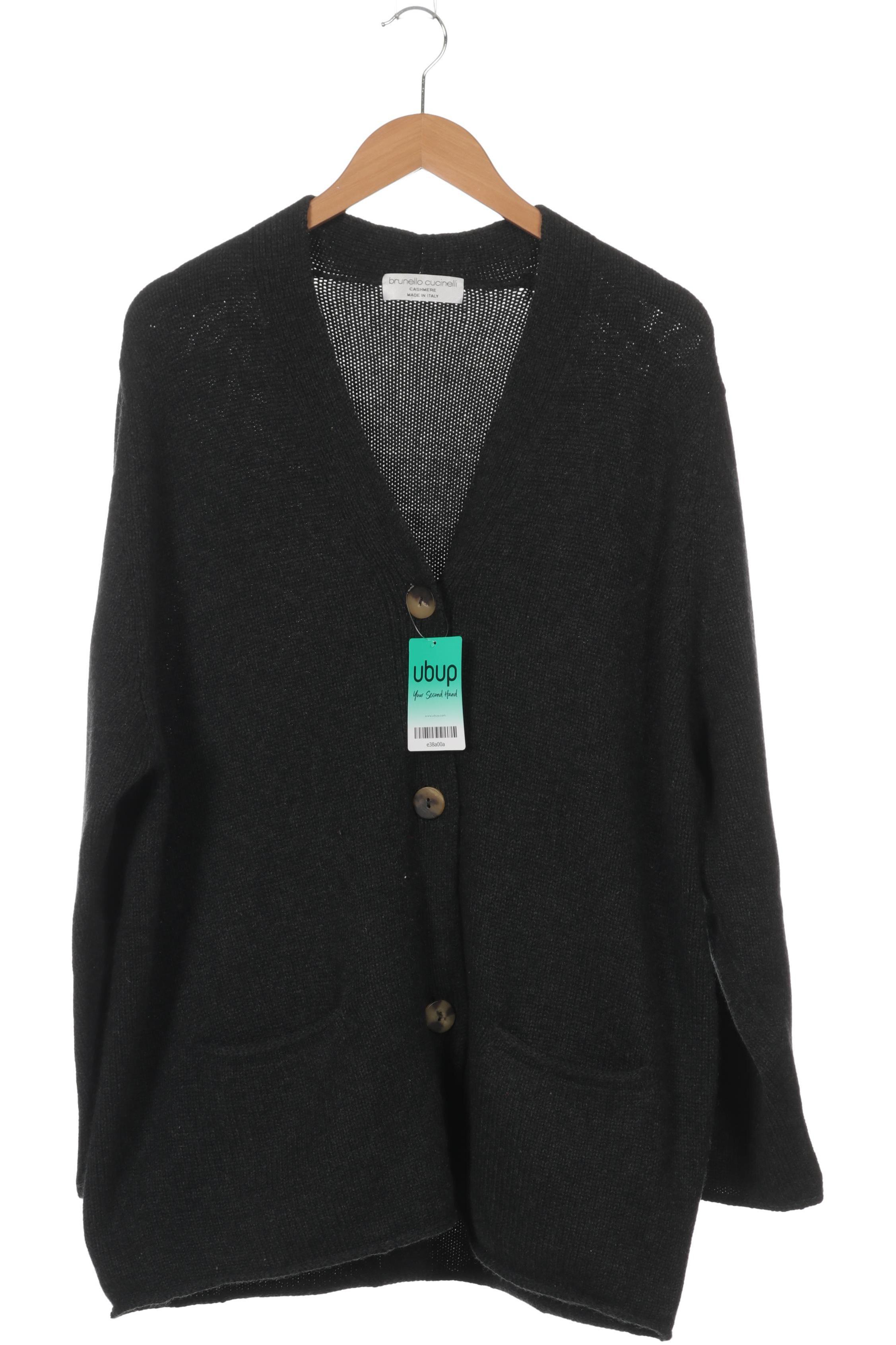 

Brunello Cucinelli Damen Strickjacke, grau, Gr.