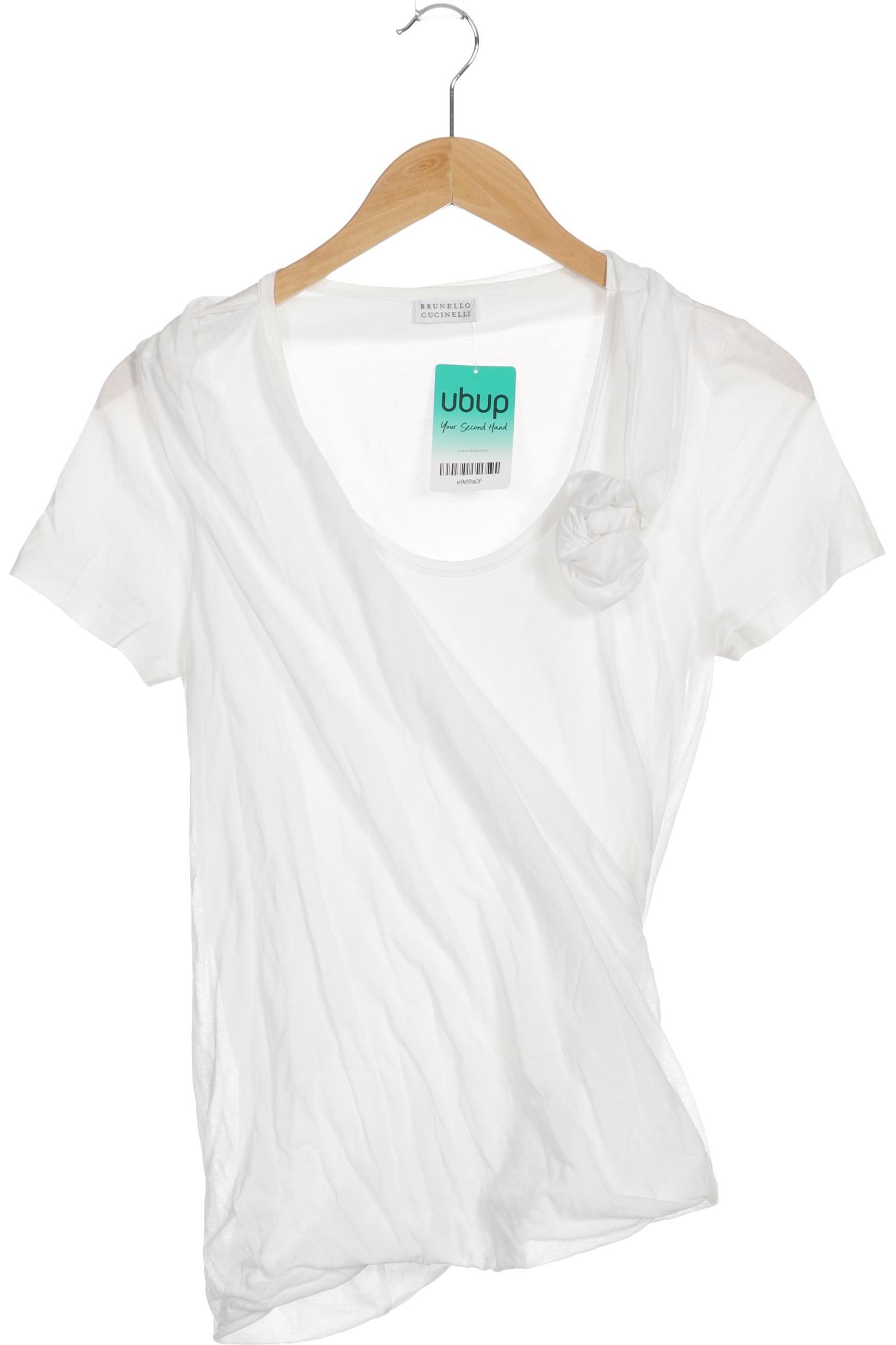 

Brunello Cucinelli Damen T-Shirt, weiß, Gr.