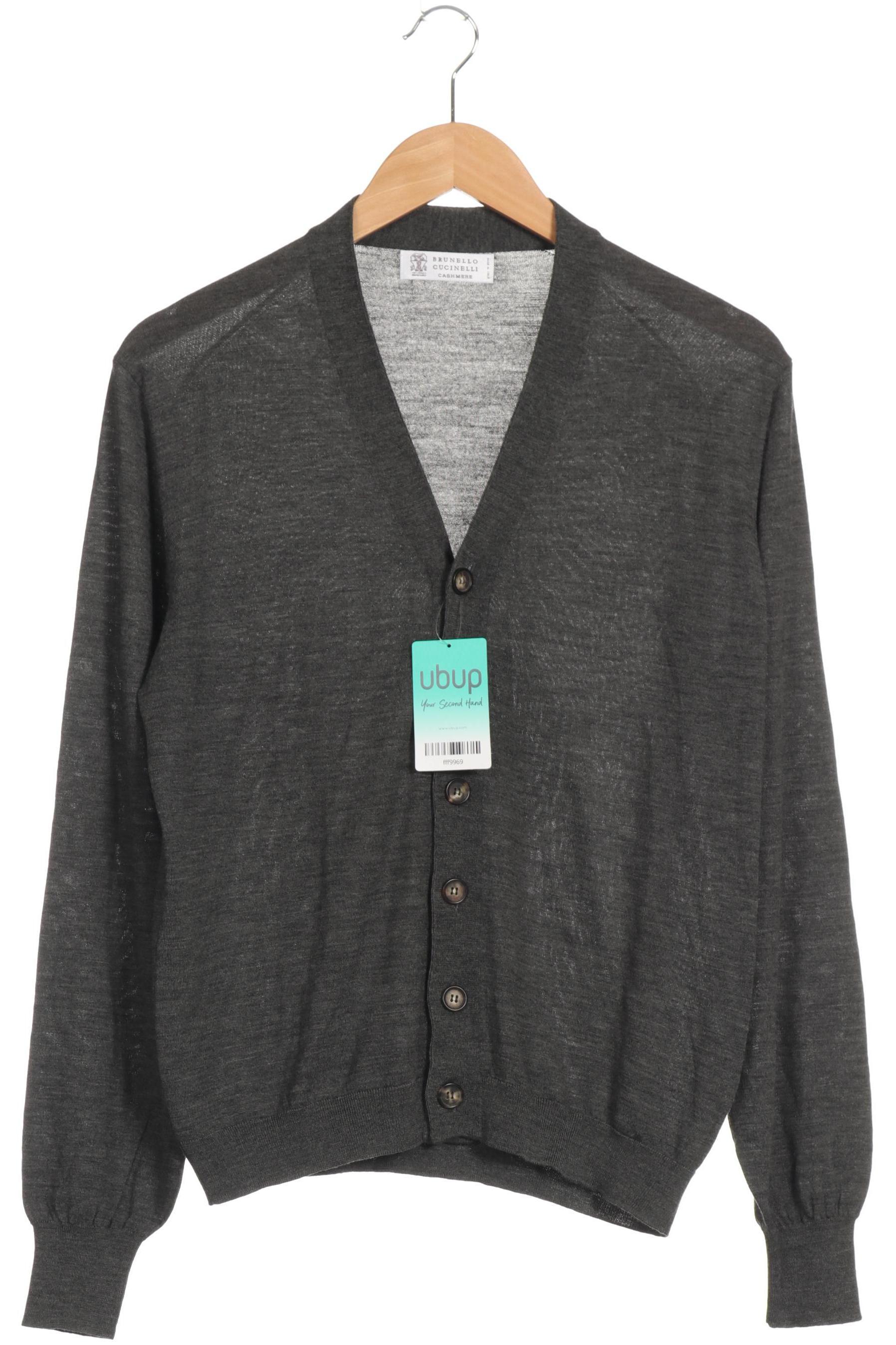 Thumbnail - Brunello Cucinelli Herren Strickjacke, grau, Gr. 48