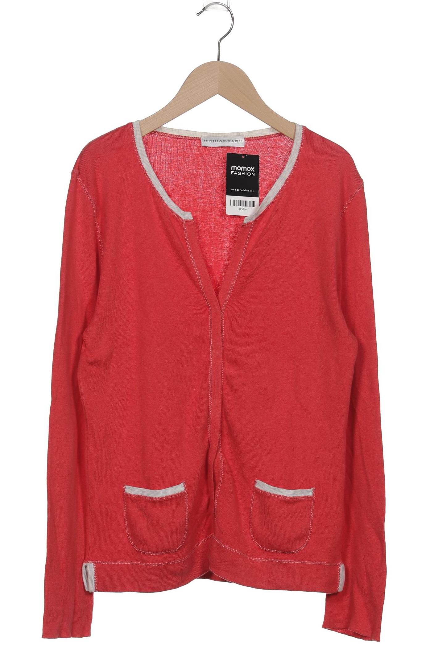 

Brunello Cucinelli Damen Strickjacke, rot, Gr. 42