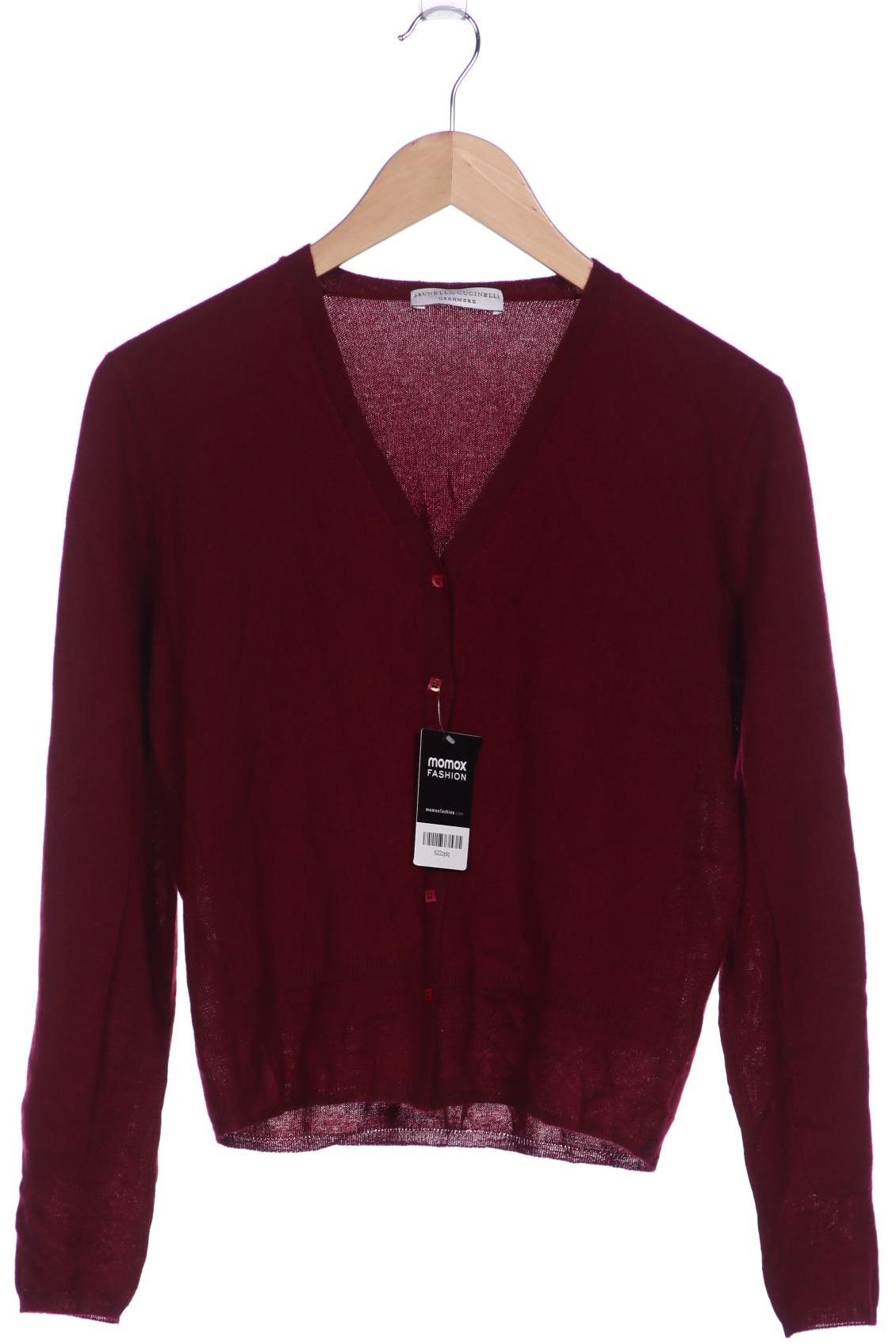 

Brunello Cucinelli Damen Strickjacke, bordeaux, Gr. 38