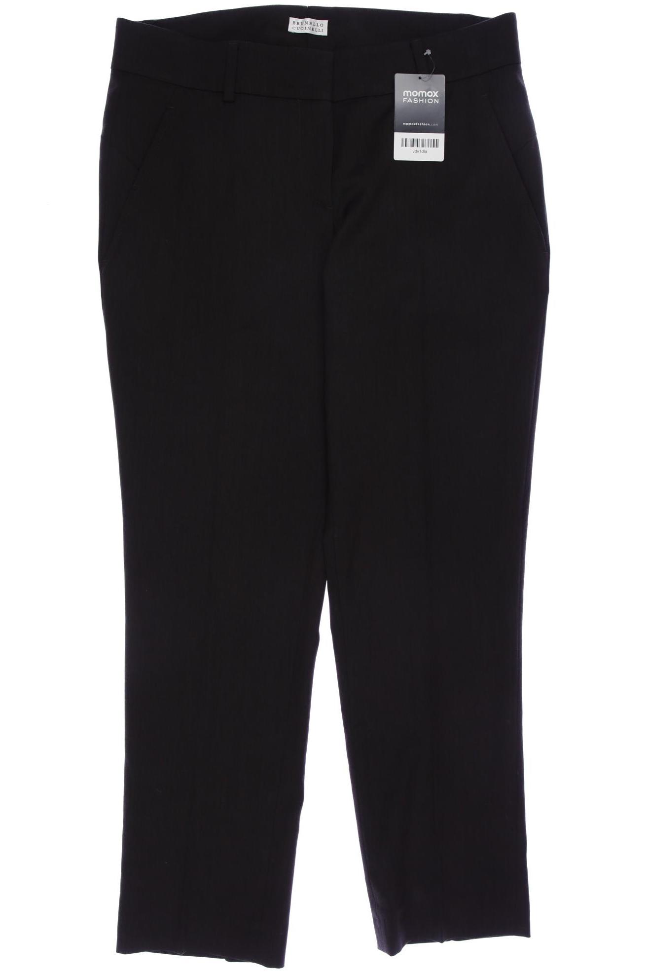 

Brunello Cucinelli Damen Stoffhose, braun, Gr. 36