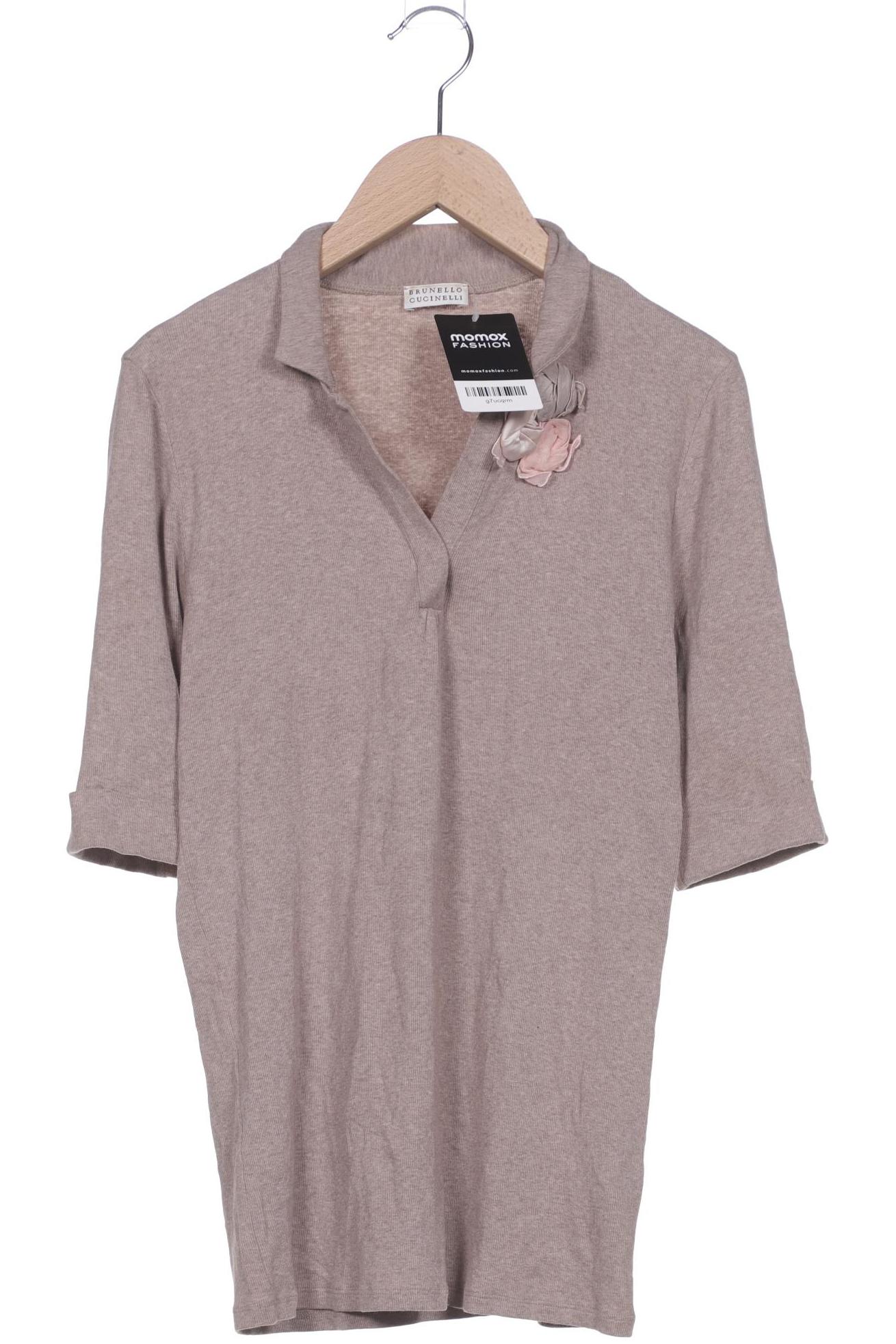 

Brunello Cucinelli Damen Poloshirt, beige, Gr. 38