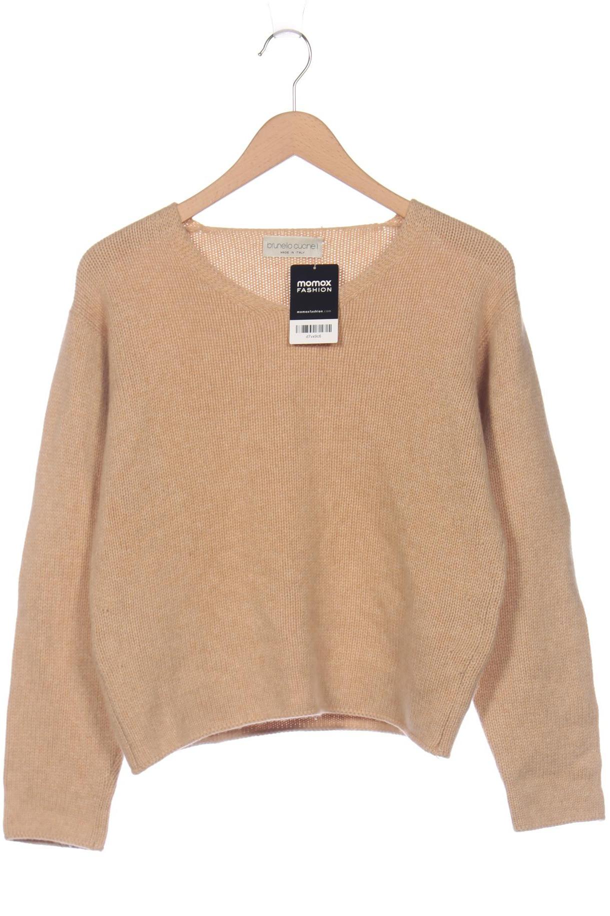 

Brunello Cucinelli Damen Pullover, beige, Gr. 36