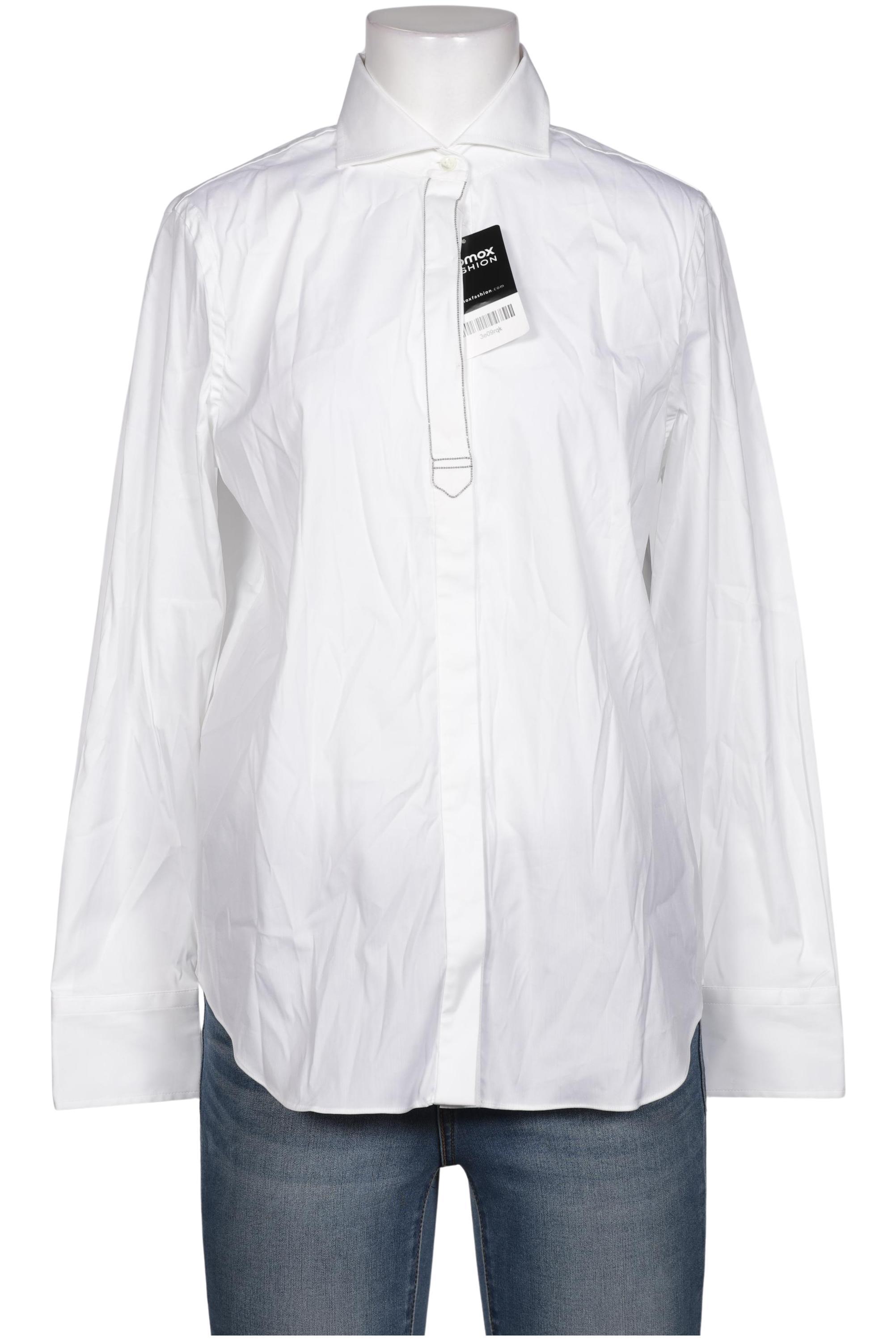 

Brunello Cucinelli Damen Bluse, weiß, Gr. 38