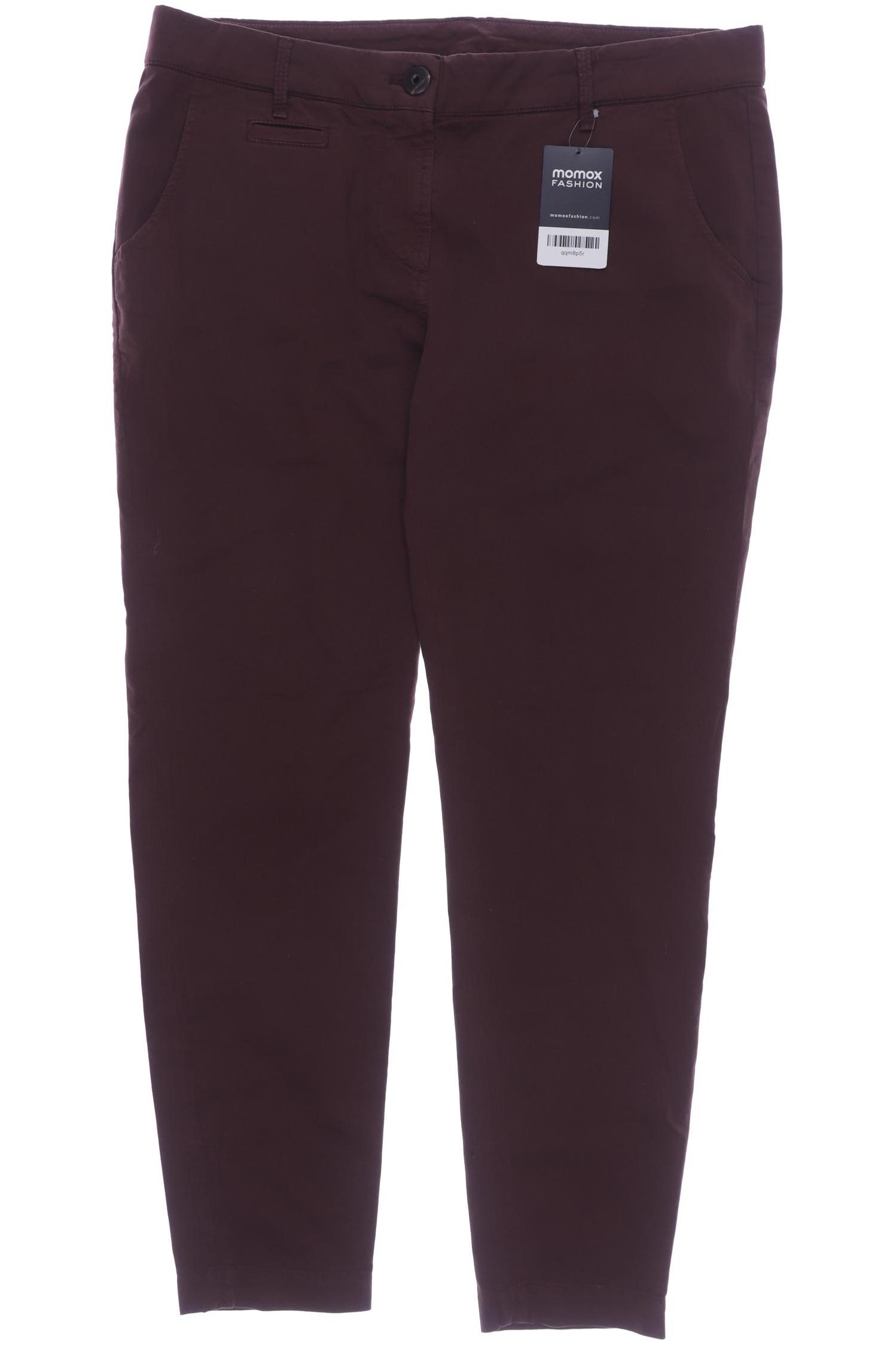 

Brunello Cucinelli Damen Stoffhose, bordeaux, Gr. 42