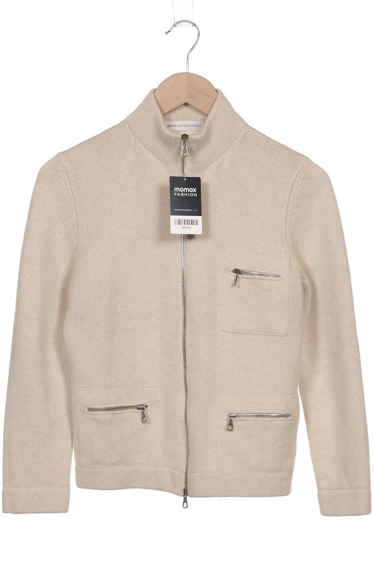 

Brunello Cucinelli Damen Strickjacke, beige, Gr. 34