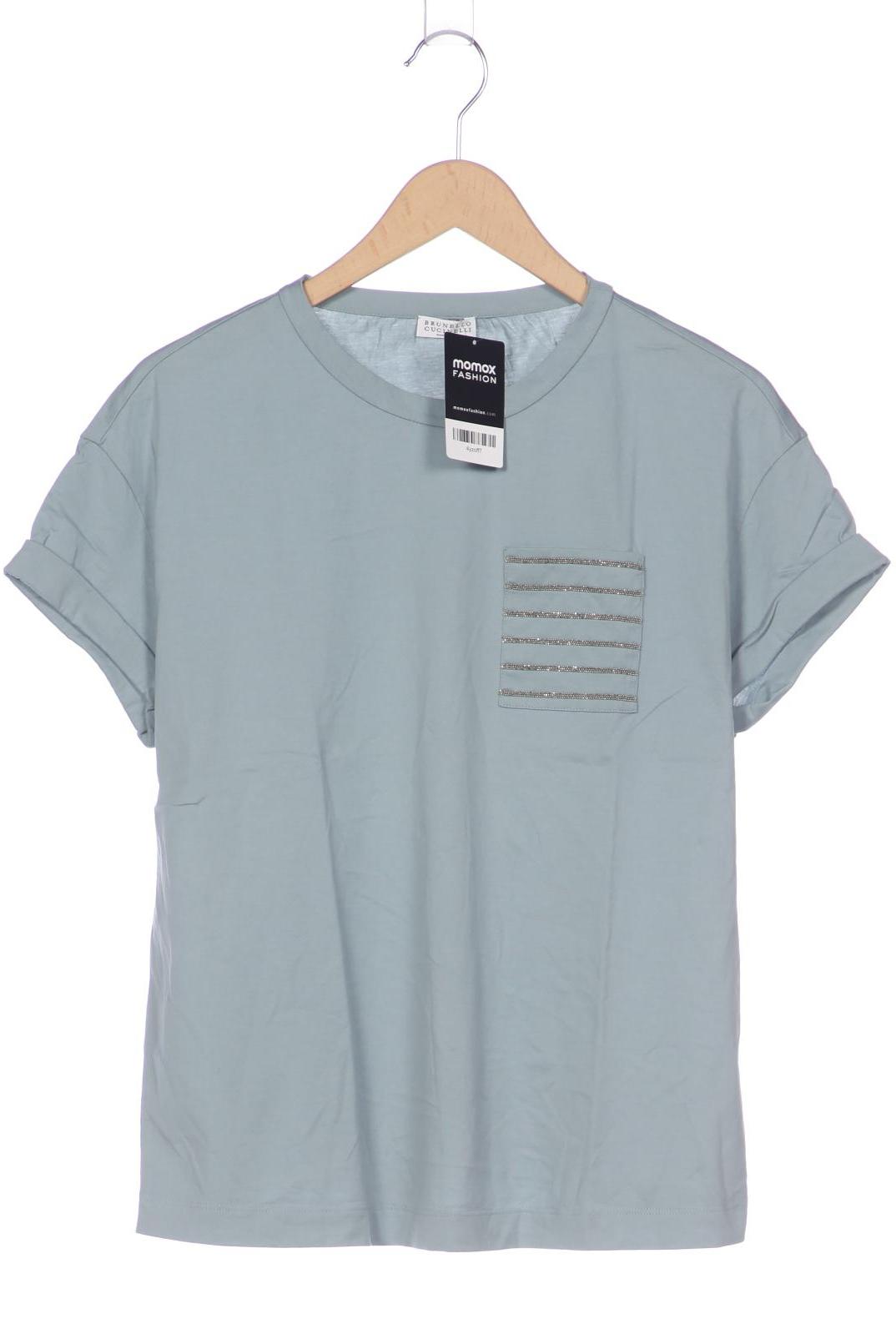 

Brunello Cucinelli Damen T-Shirt, hellblau, Gr. 44