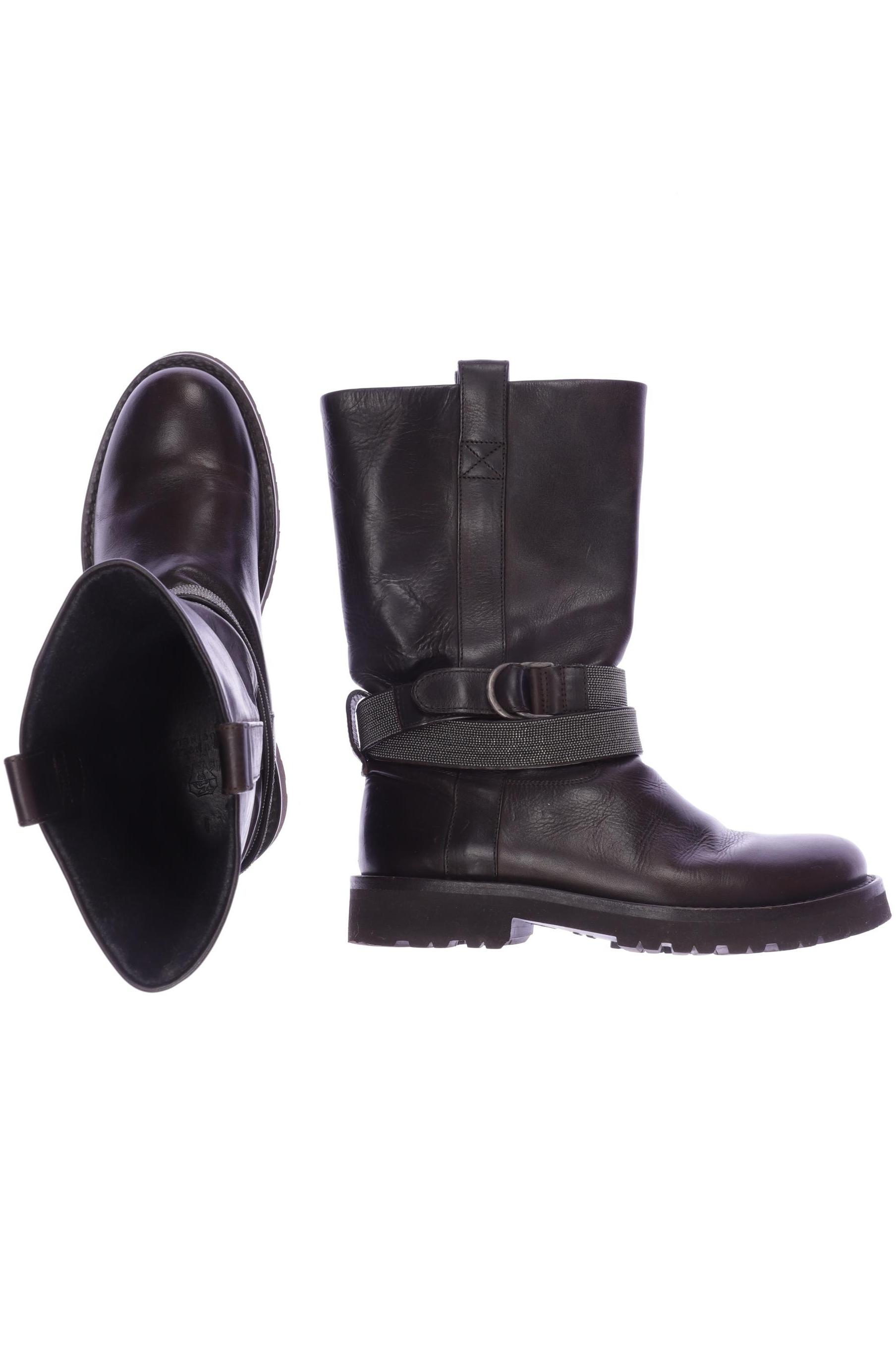 

Brunello Cucinelli Damen Stiefel, braun, Gr. 39