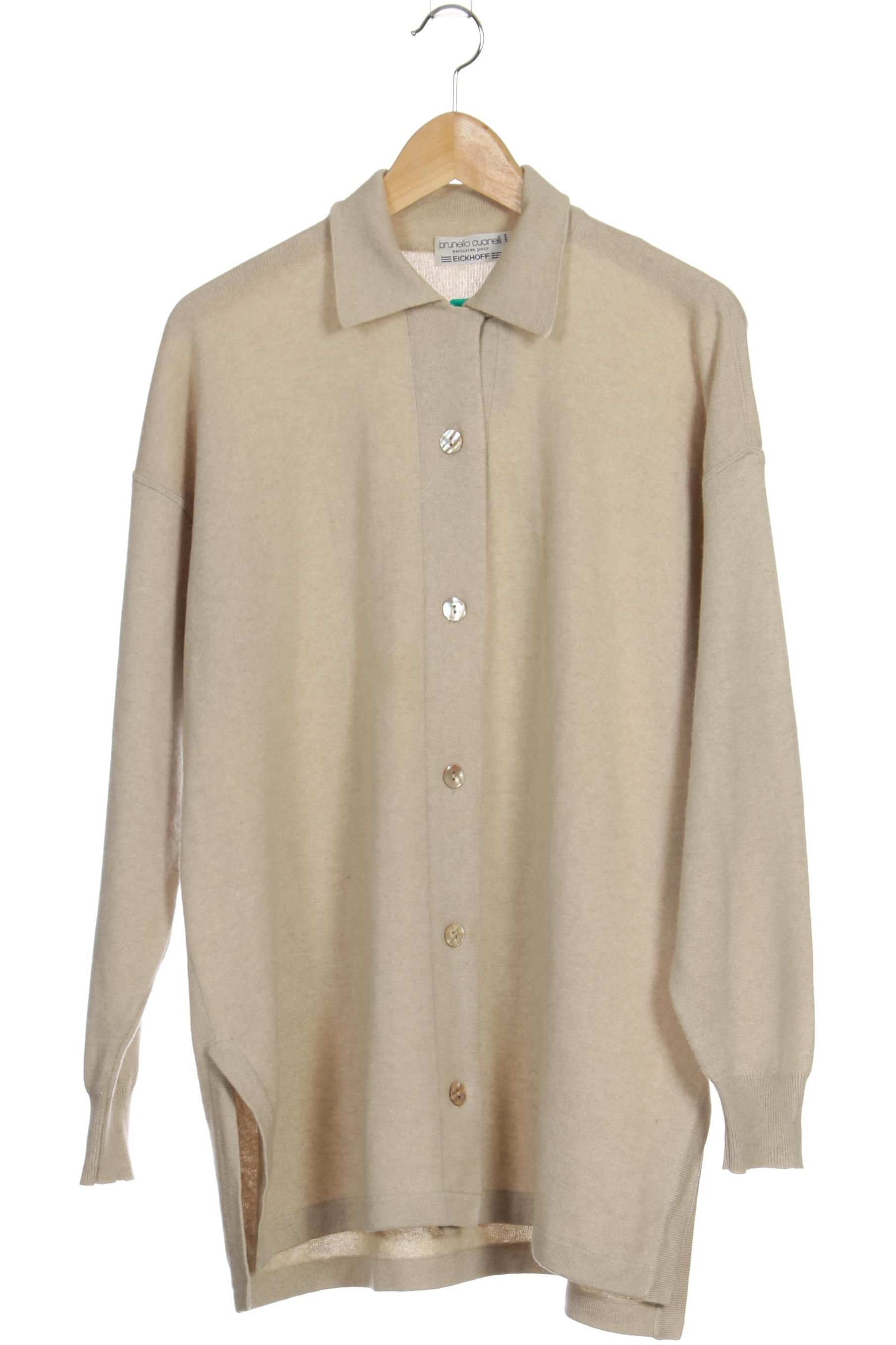 

Brunello Cucinelli Damen Strickjacke, beige, Gr. 38