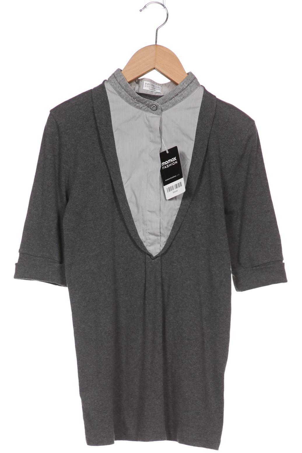 

Brunello Cucinelli Damen T-Shirt, grau, Gr. 38