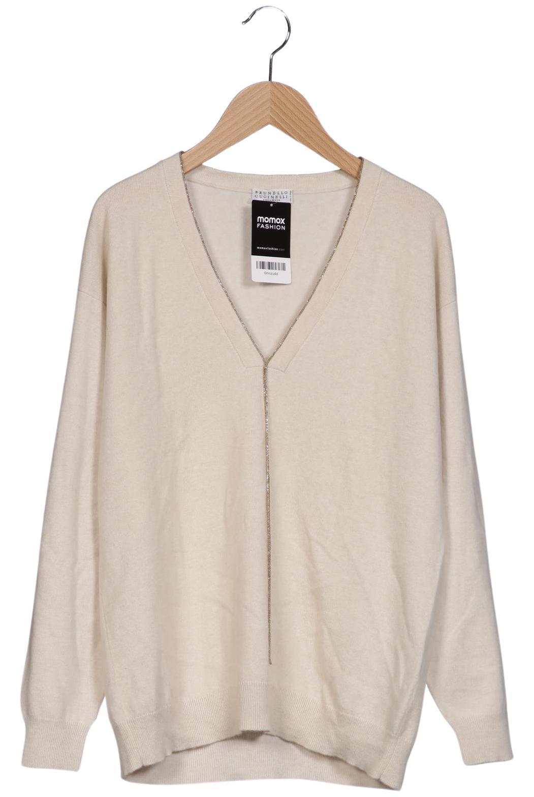 

Brunello Cucinelli Damen Pullover, beige, Gr. 38