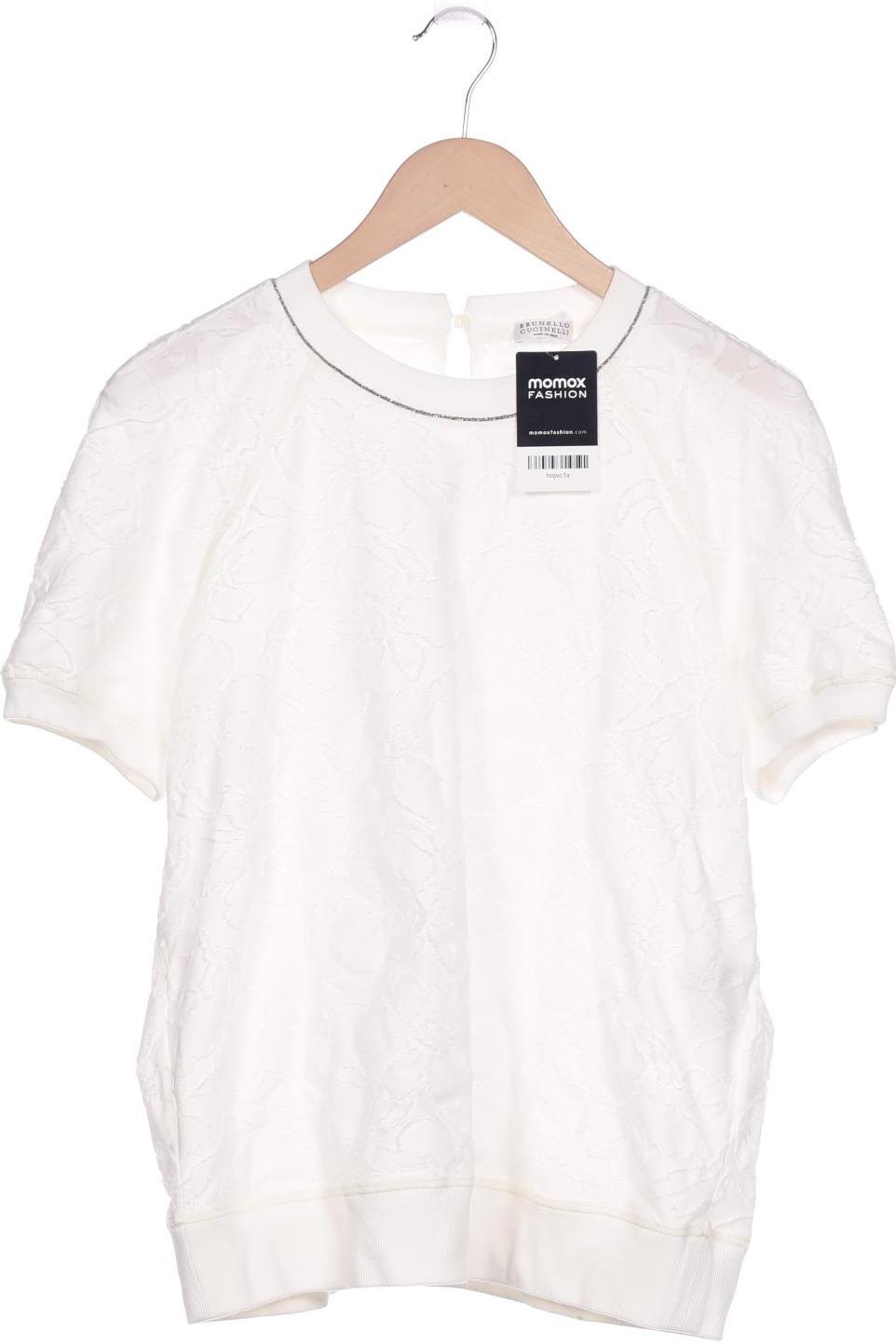 

Brunello Cucinelli Damen T-Shirt, weiß, Gr. 44