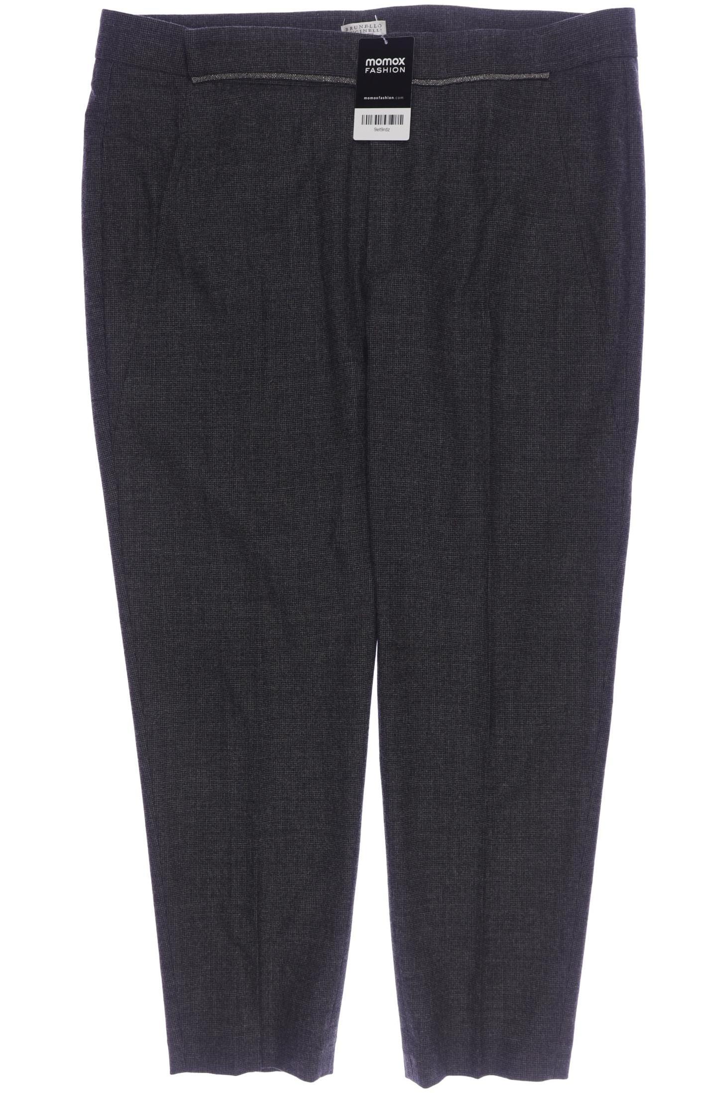 

Brunello Cucinelli Damen Stoffhose, grau, Gr. 42
