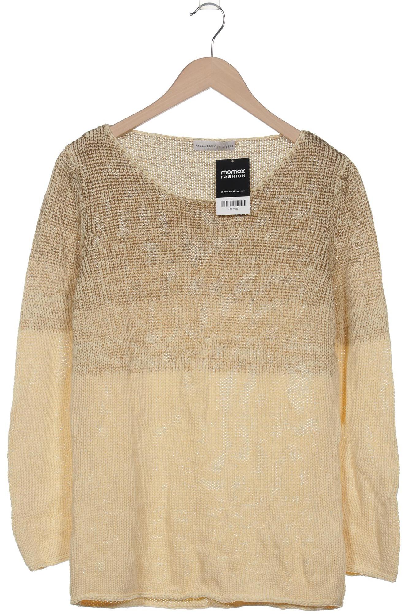 

Brunello Cucinelli Damen Pullover, gelb, Gr. 38