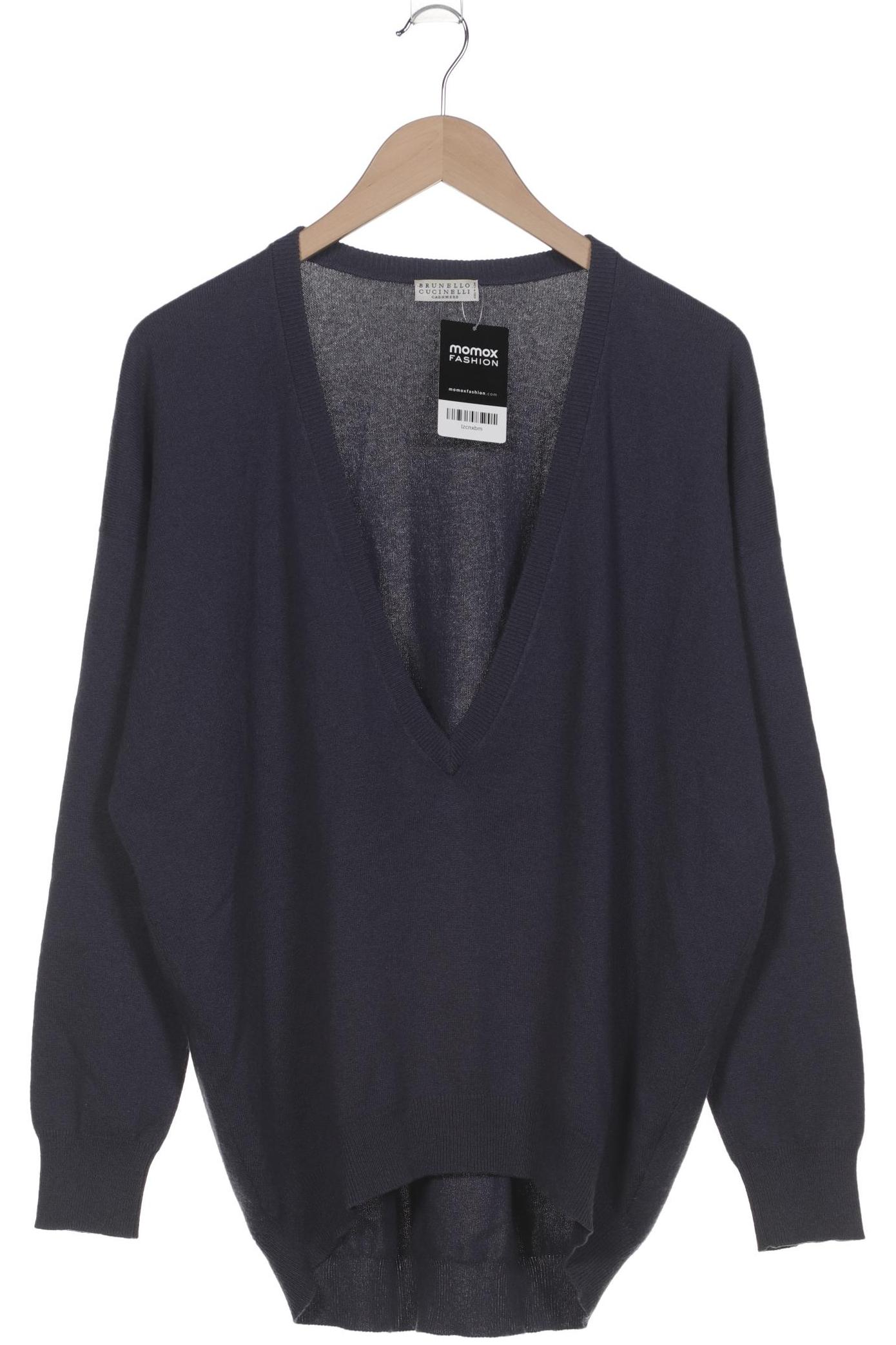 

Brunello Cucinelli Damen Pullover, marineblau, Gr. 44