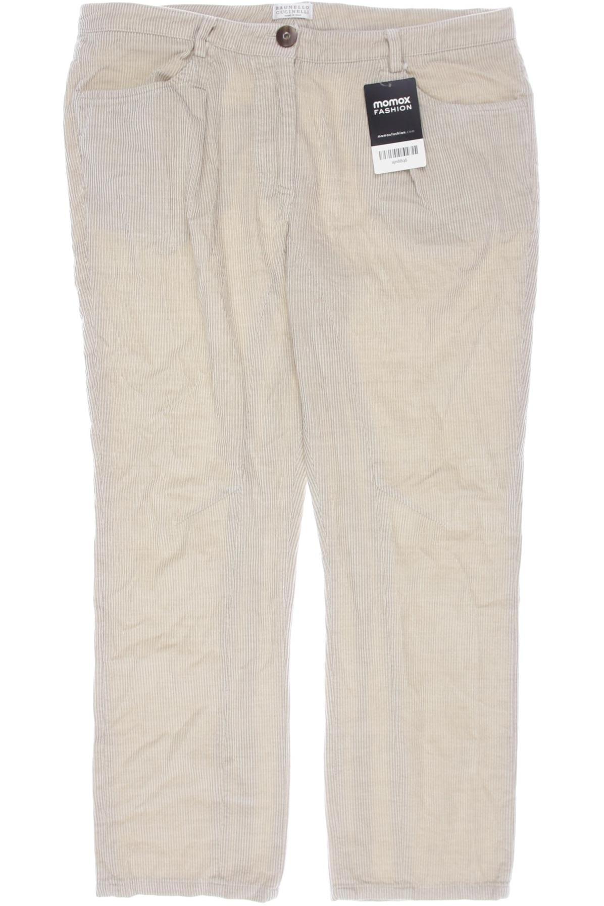 

Brunello Cucinelli Damen Stoffhose, beige, Gr. 38