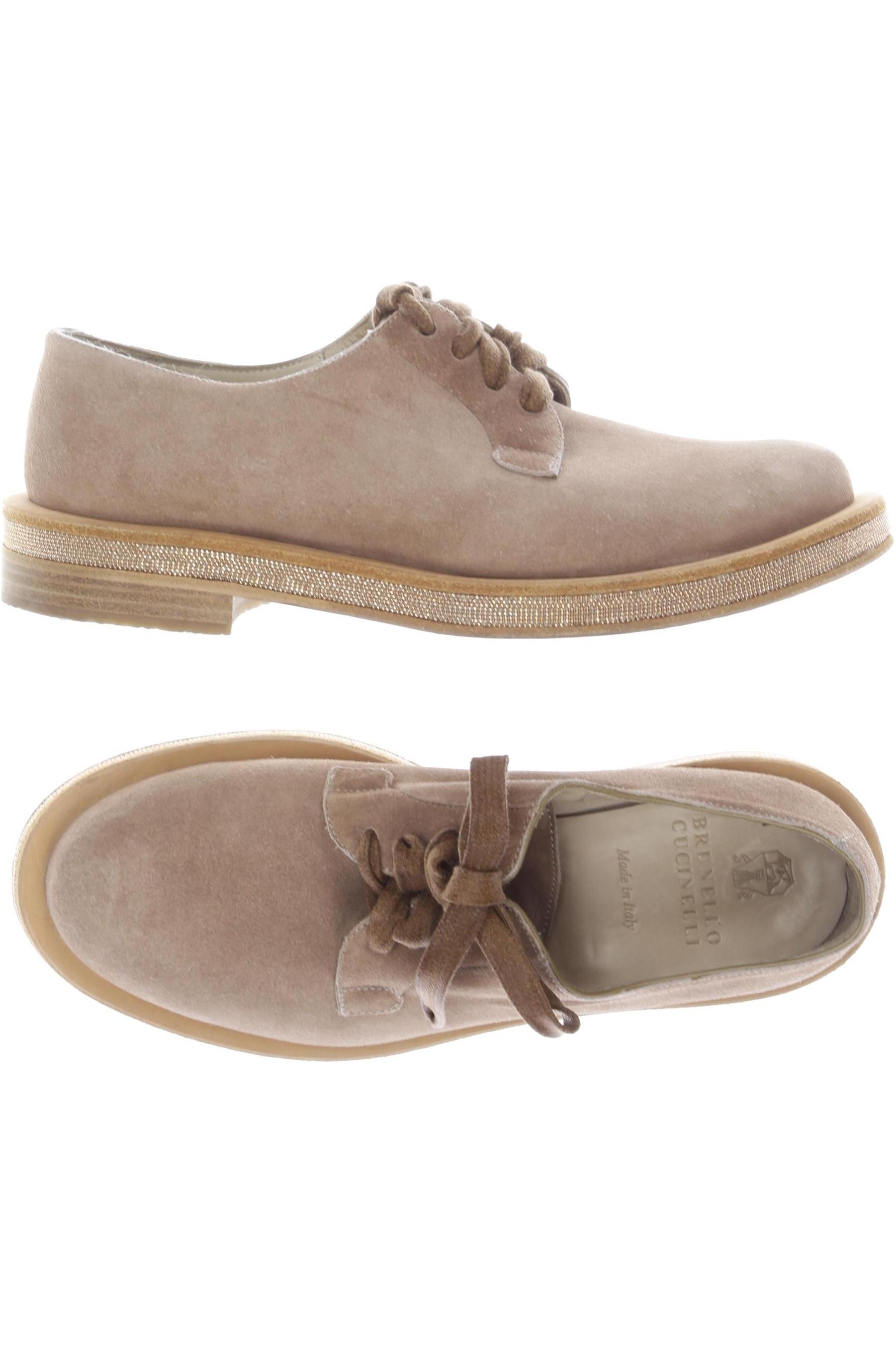 

Brunello Cucinelli Damen Halbschuh, beige, Gr. 37.5