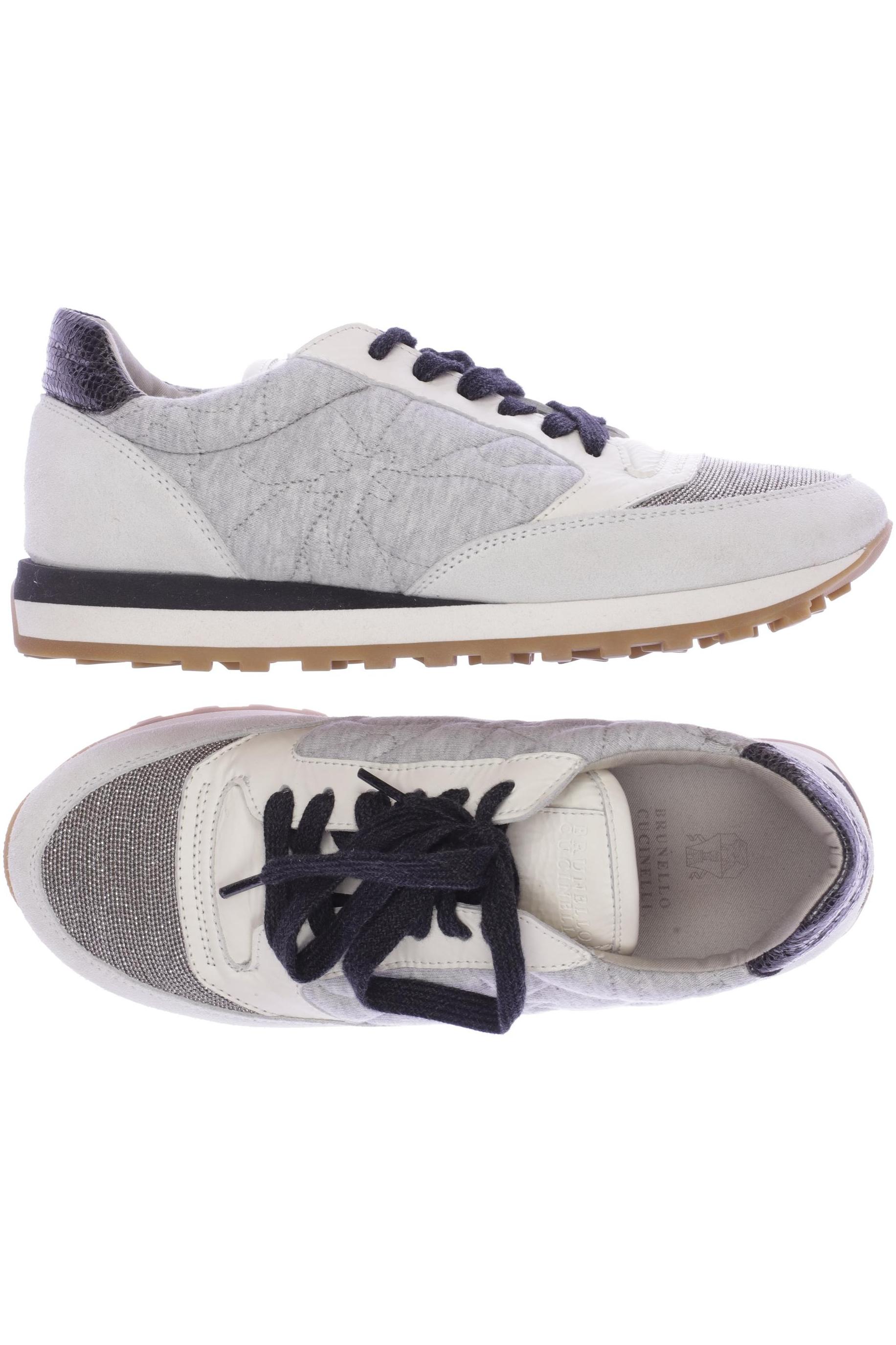 

Brunello Cucinelli Damen Sneakers, grau, Gr. 37