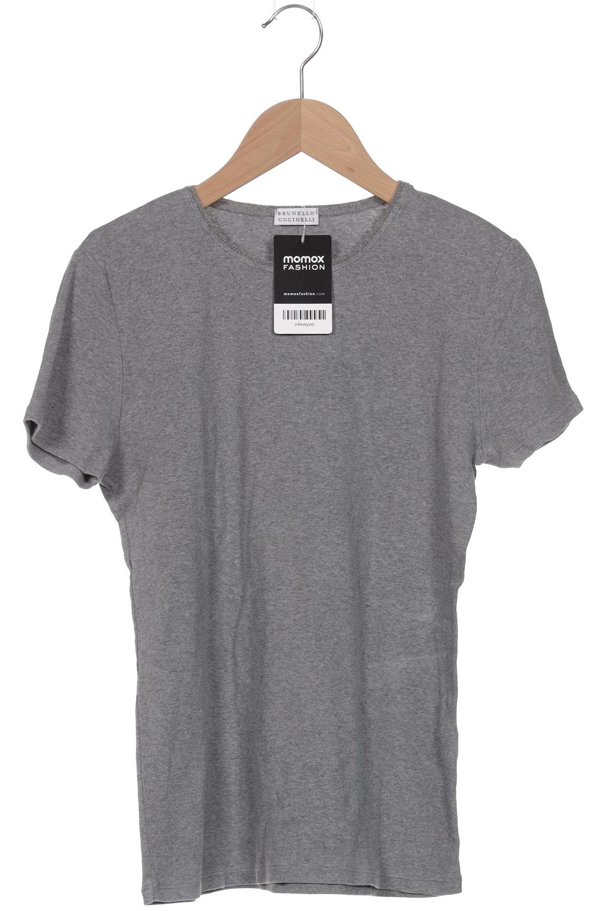 

Brunello Cucinelli Damen T-Shirt, grau, Gr. 36