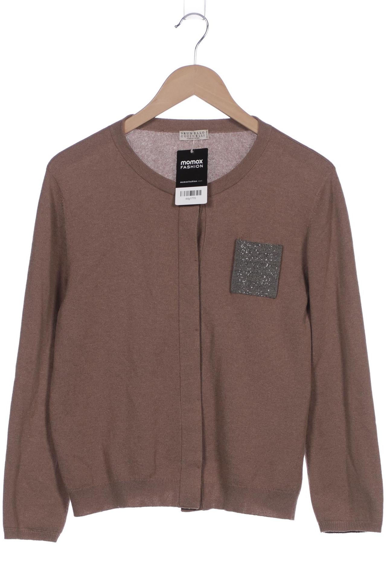 

Brunello Cucinelli Damen Strickjacke, braun, Gr. 34