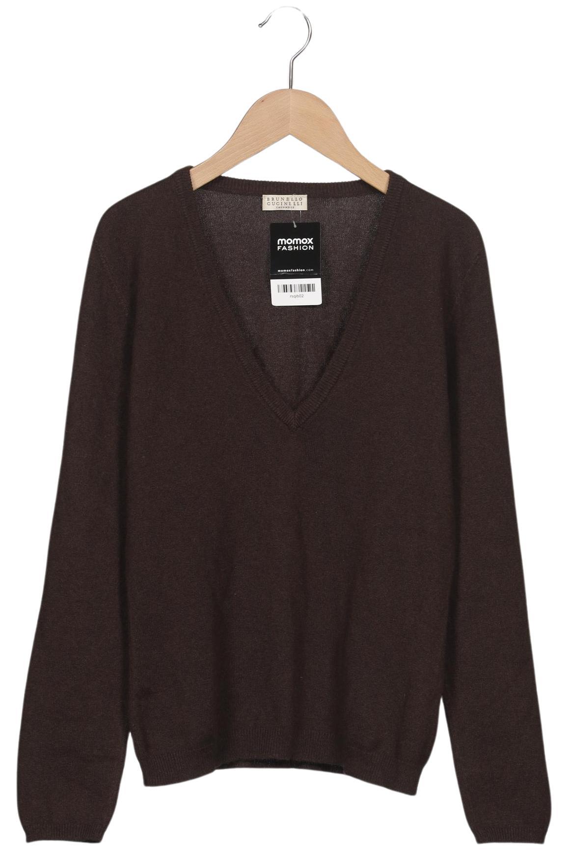 

Brunello Cucinelli Damen Pullover, braun, Gr. 38