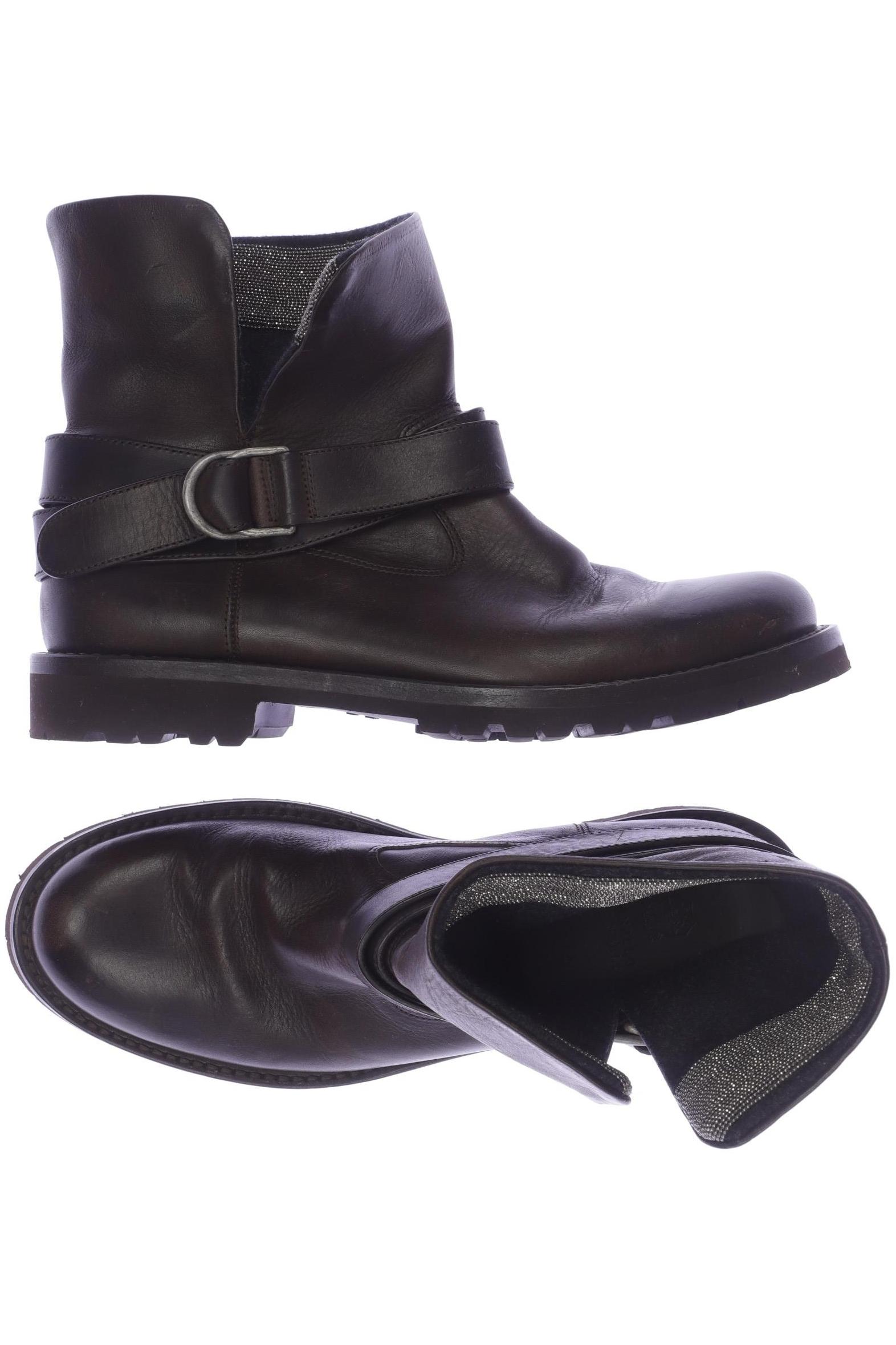 

Brunello Cucinelli Damen Stiefelette, braun, Gr. 41