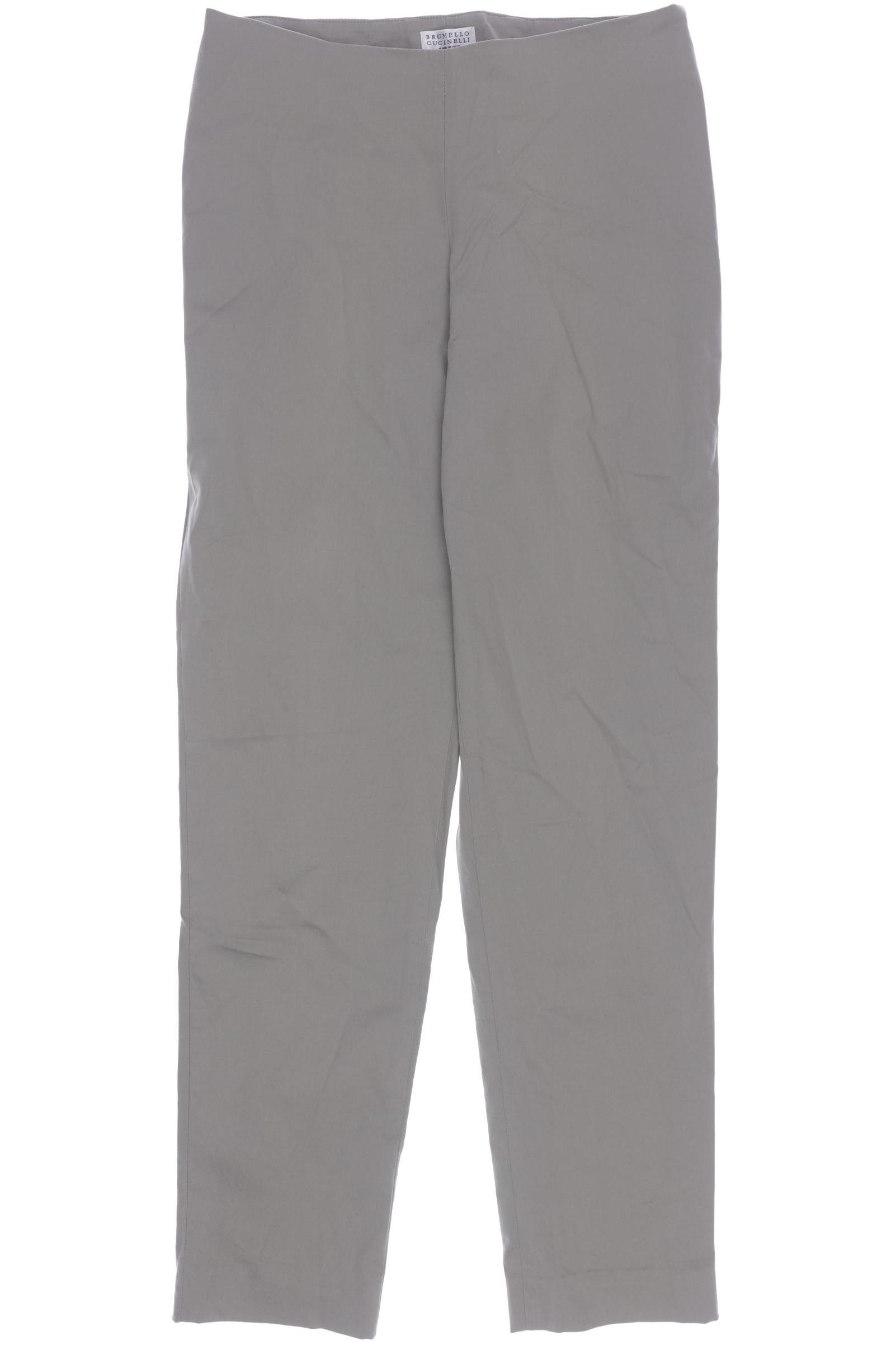 

Brunello Cucinelli Damen Stoffhose, grün, Gr. 34