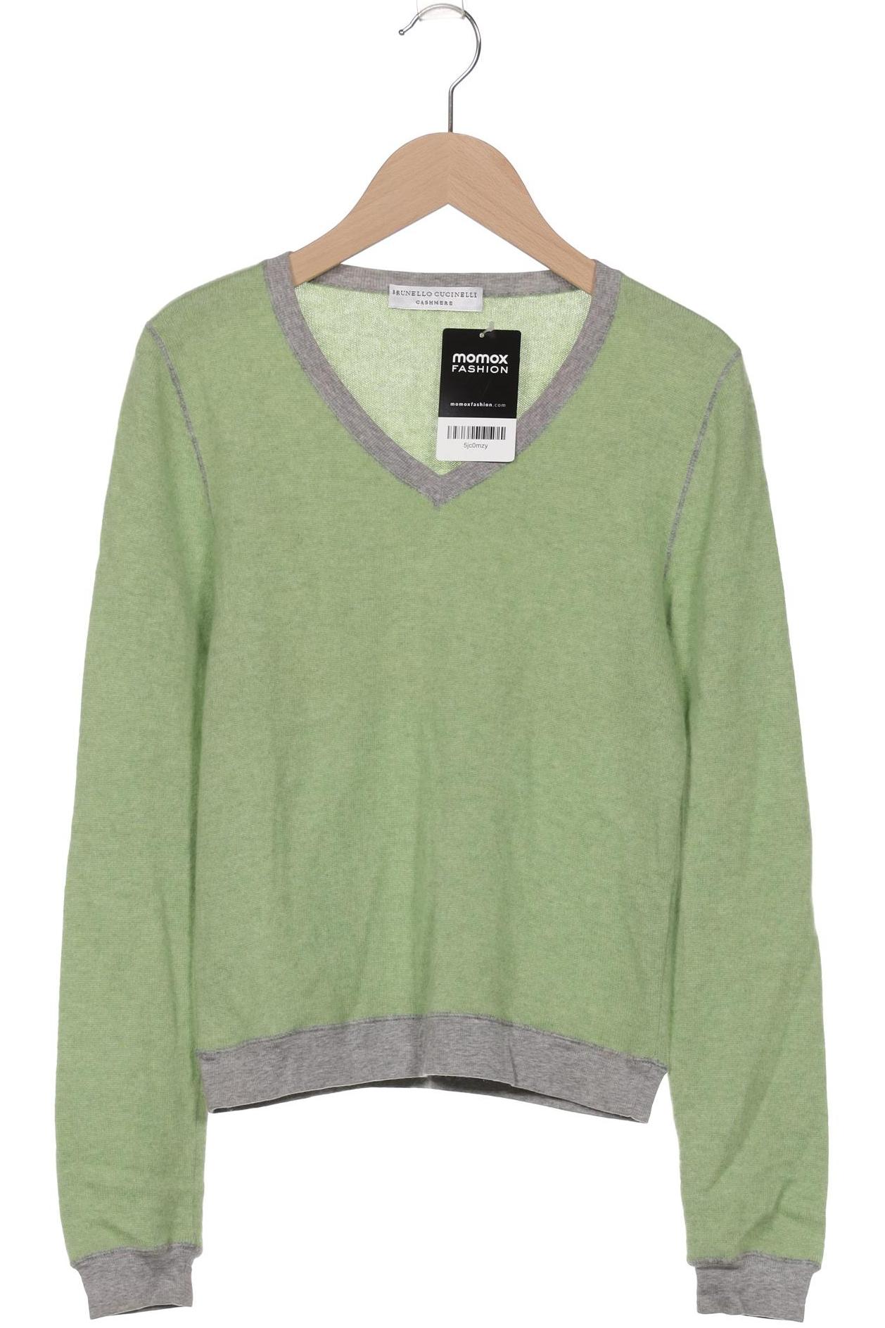 

Brunello Cucinelli Damen Pullover, grün, Gr. 36