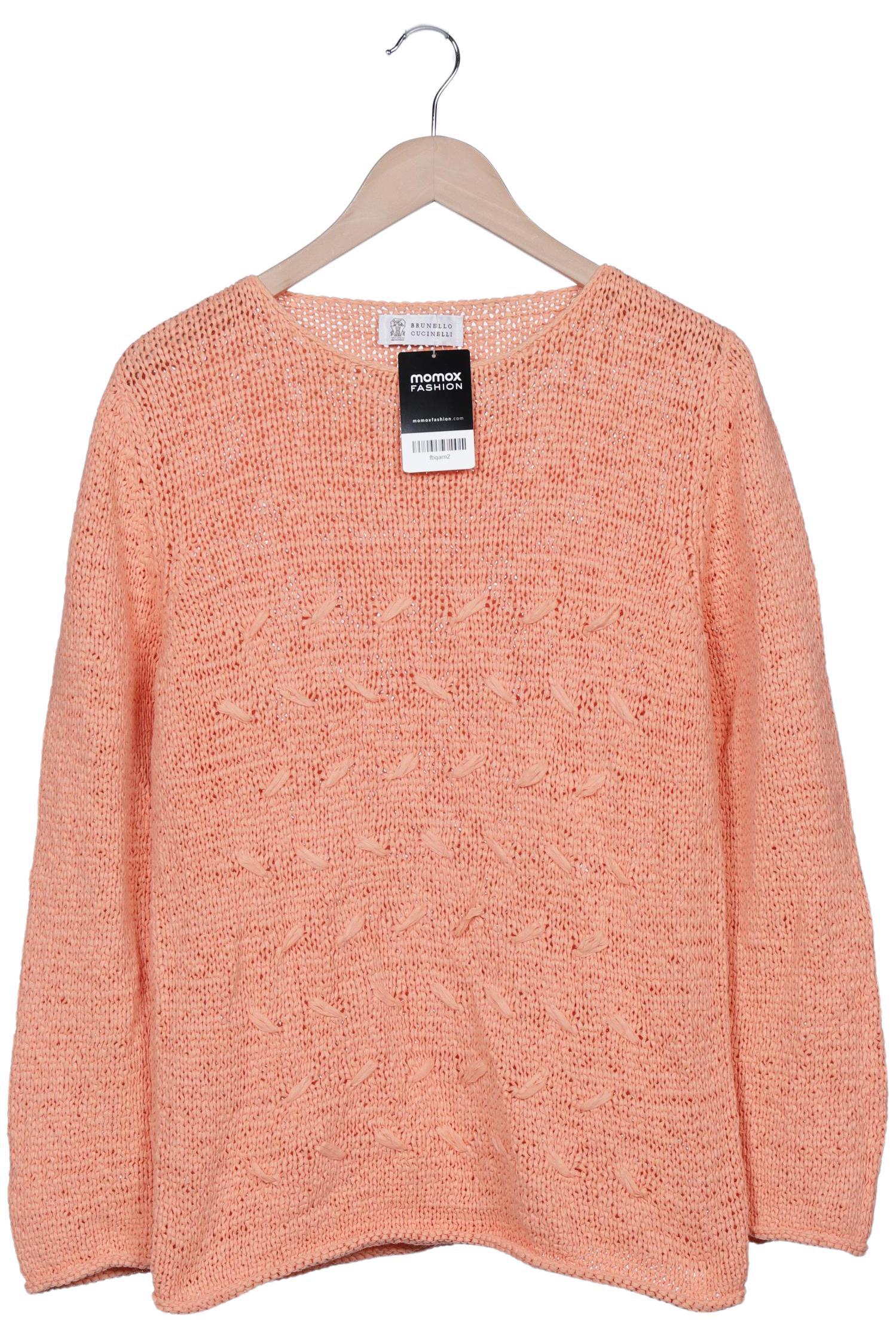 

Brunello Cucinelli Damen Pullover, orange, Gr. 44