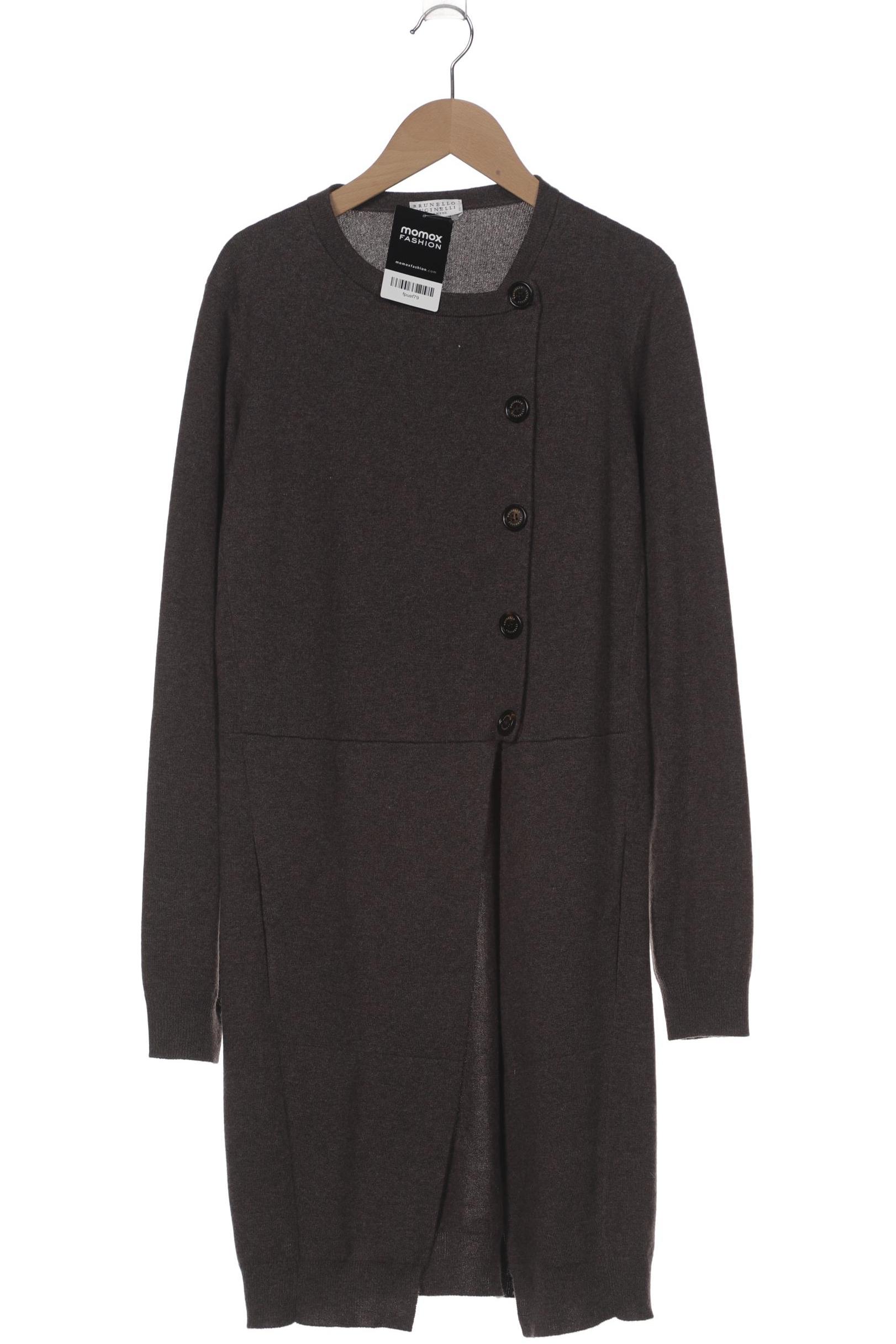 

Brunello Cucinelli Damen Strickjacke, braun, Gr. 42