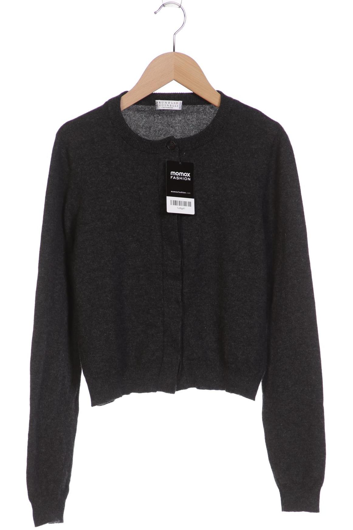 

Brunello Cucinelli Damen Strickjacke, grau, Gr. 38