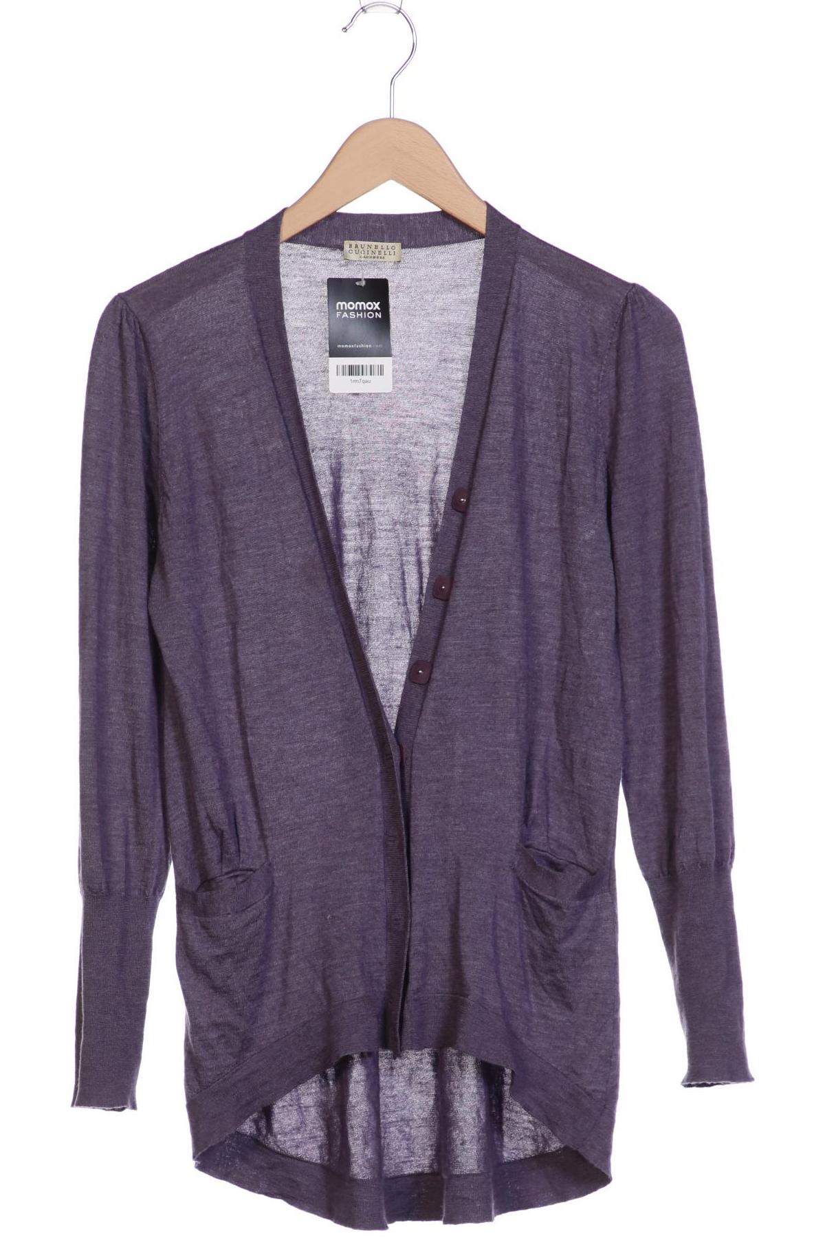 

Brunello Cucinelli Damen Strickjacke, flieder, Gr. 42