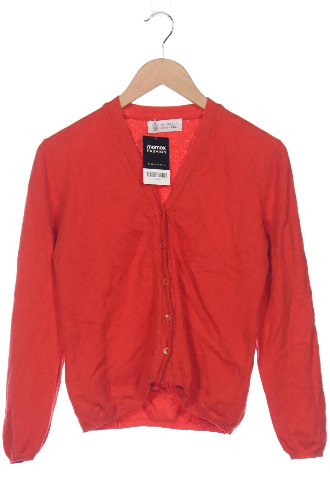 

Brunello Cucinelli Damen Strickjacke, rot, Gr. 36