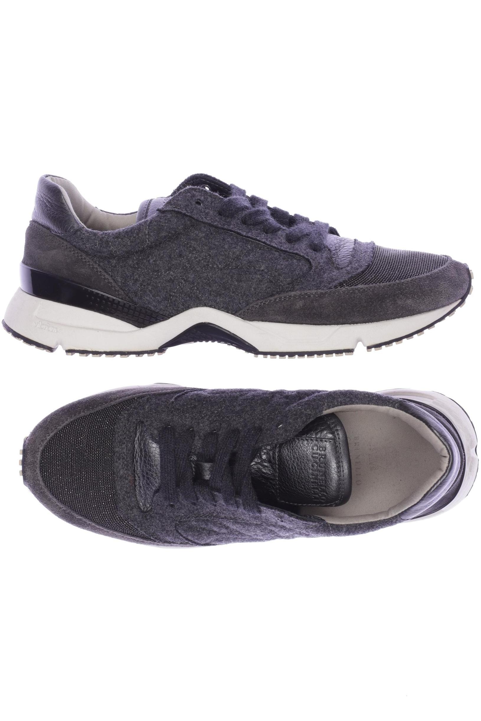 

Brunello Cucinelli Damen Sneakers, grau, Gr. 38