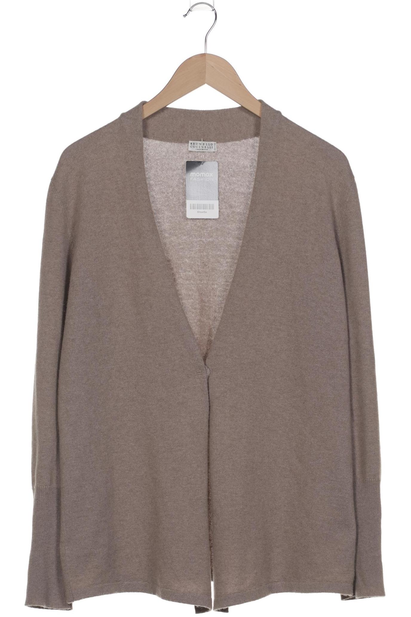 

Brunello Cucinelli Damen Strickjacke, braun, Gr. 46