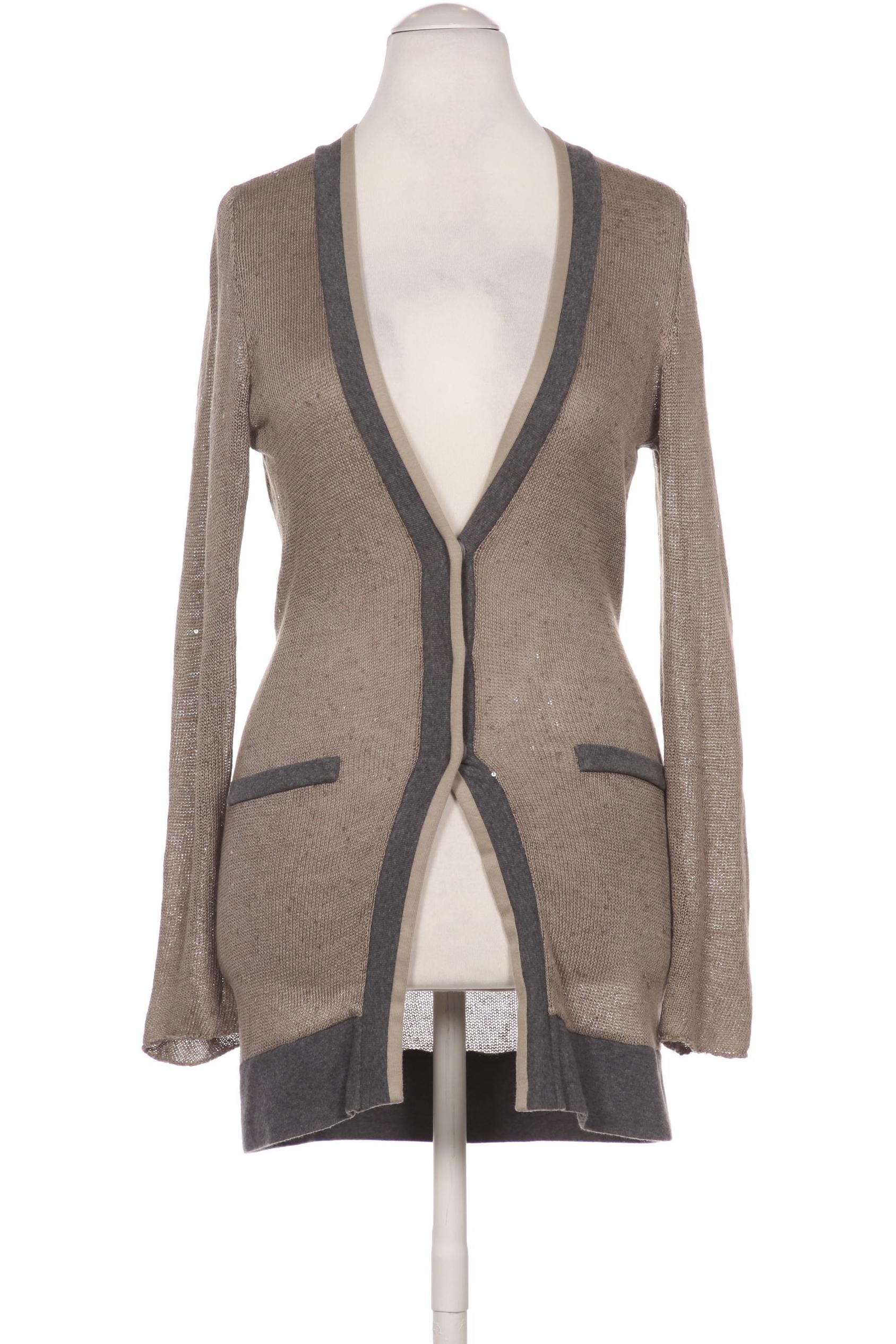 

Brunello Cucinelli Damen Strickjacke, beige, Gr. 36