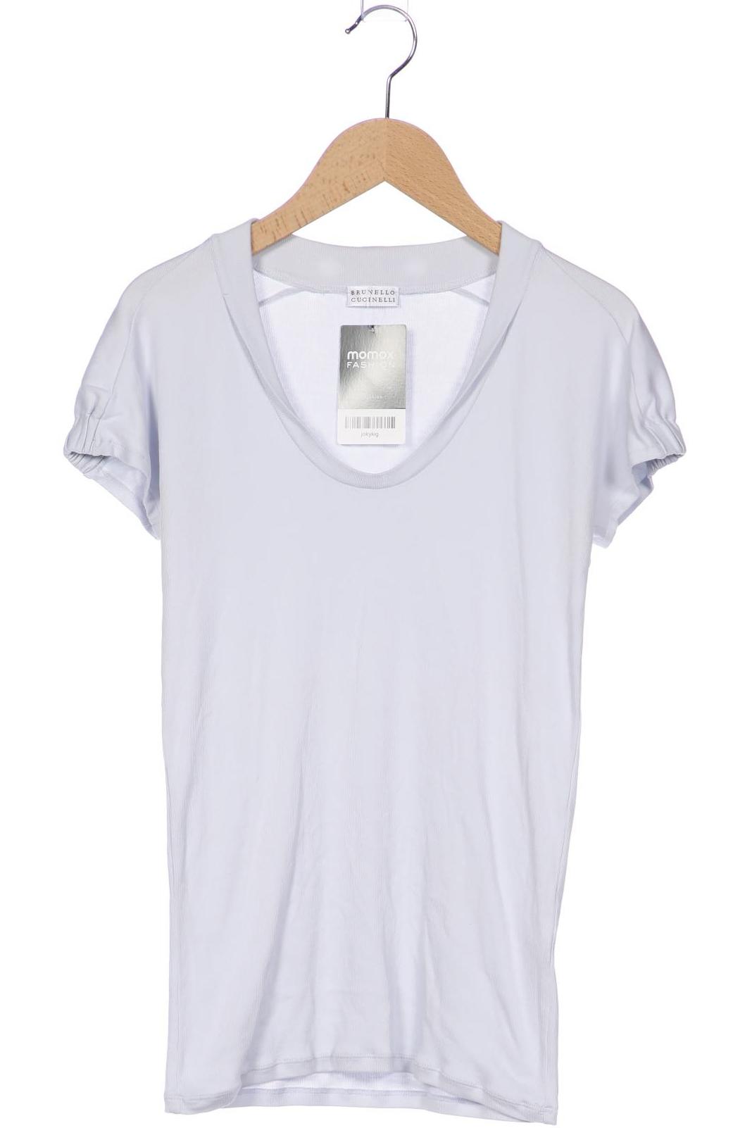 

Brunello Cucinelli Damen T-Shirt, hellblau, Gr. 36