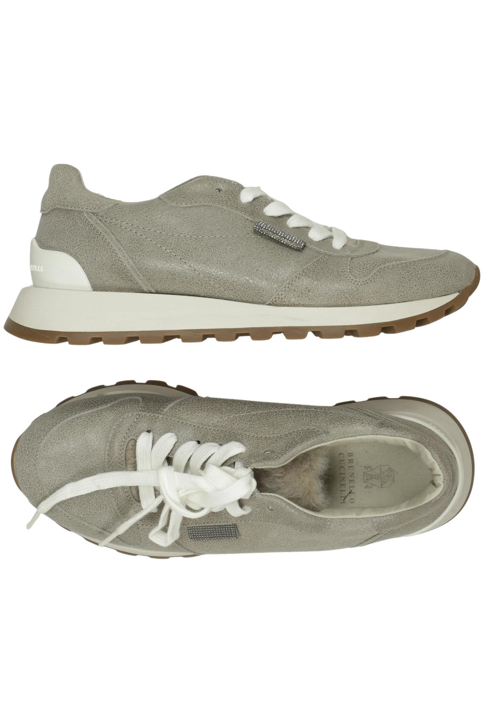 

Brunello Cucinelli Damen Sneakers, grau, Gr. 37