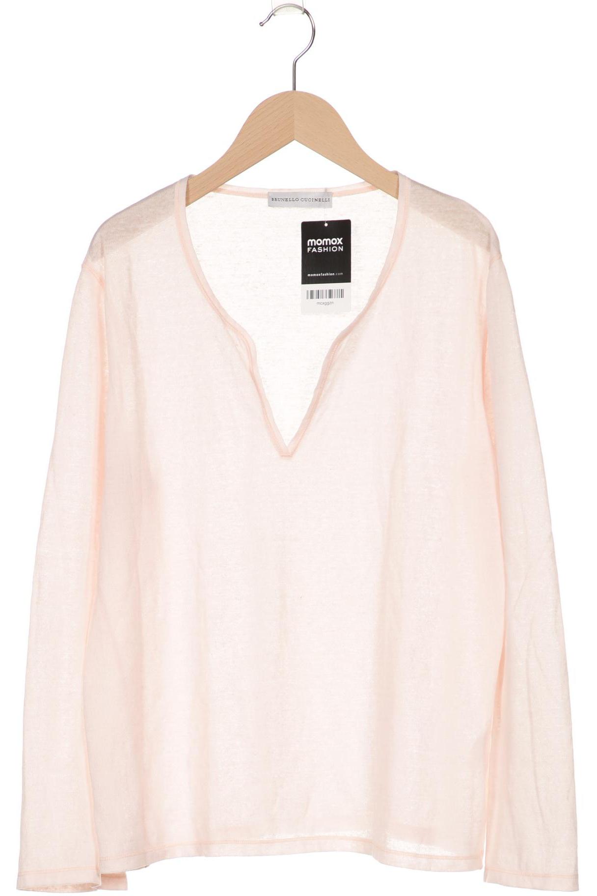 

Brunello Cucinelli Damen Langarmshirt, pink