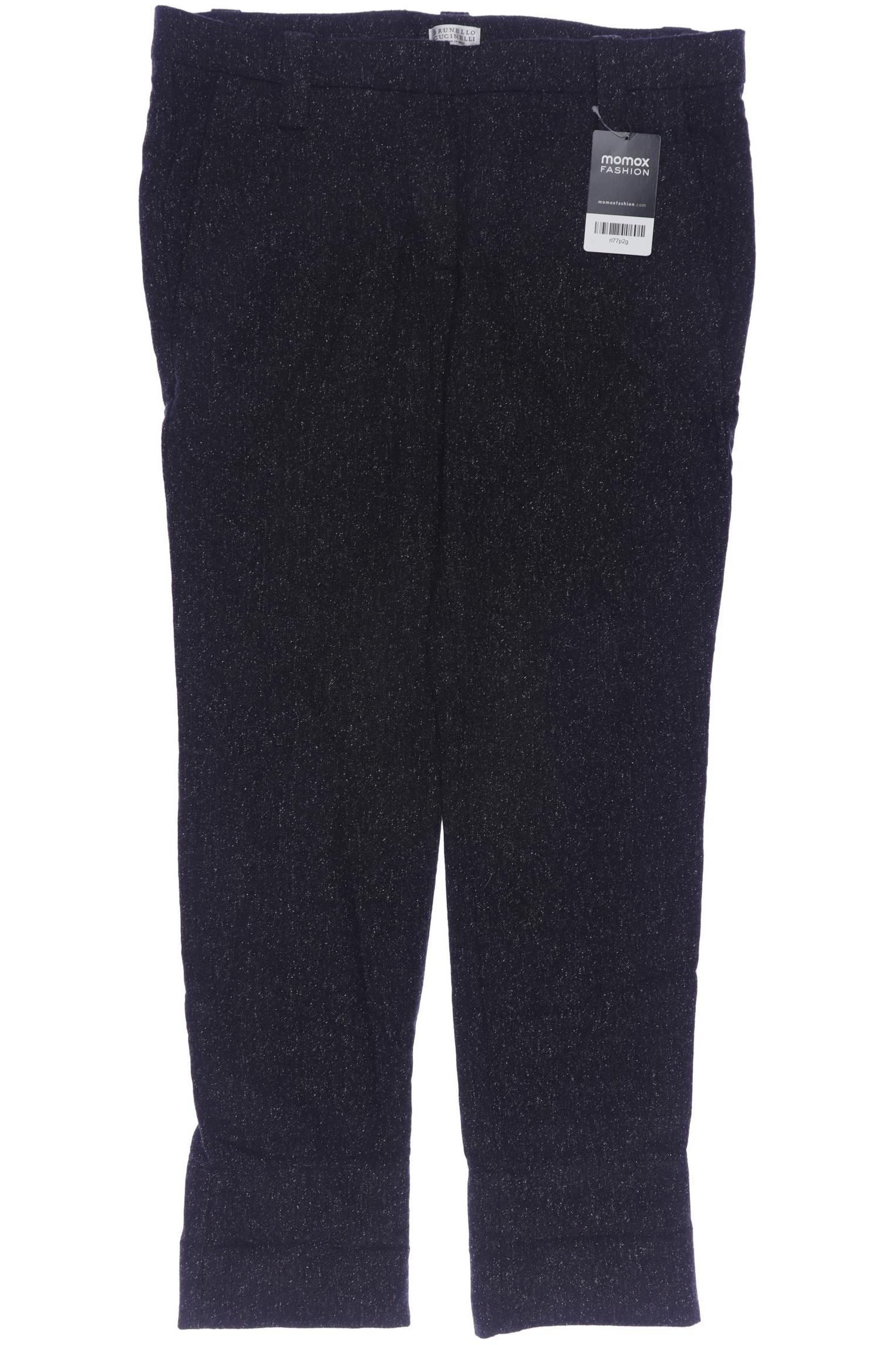 Thumbnail - Brunello Cucinelli Damen Stoffhose, schwarz, Gr. 38