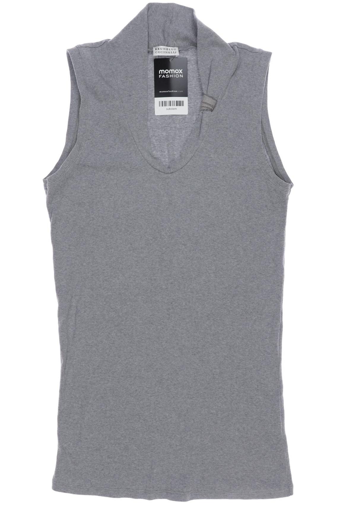 

Brunello Cucinelli Damen Top, grau, Gr. 46