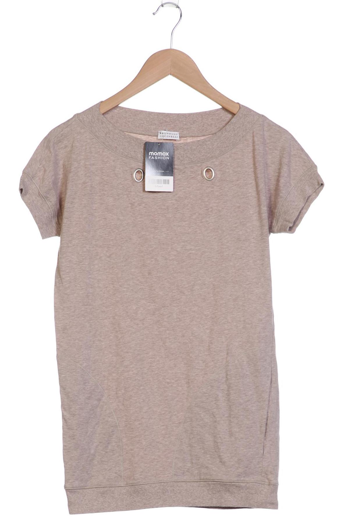 

Brunello Cucinelli Damen T-Shirt, beige, Gr. 38