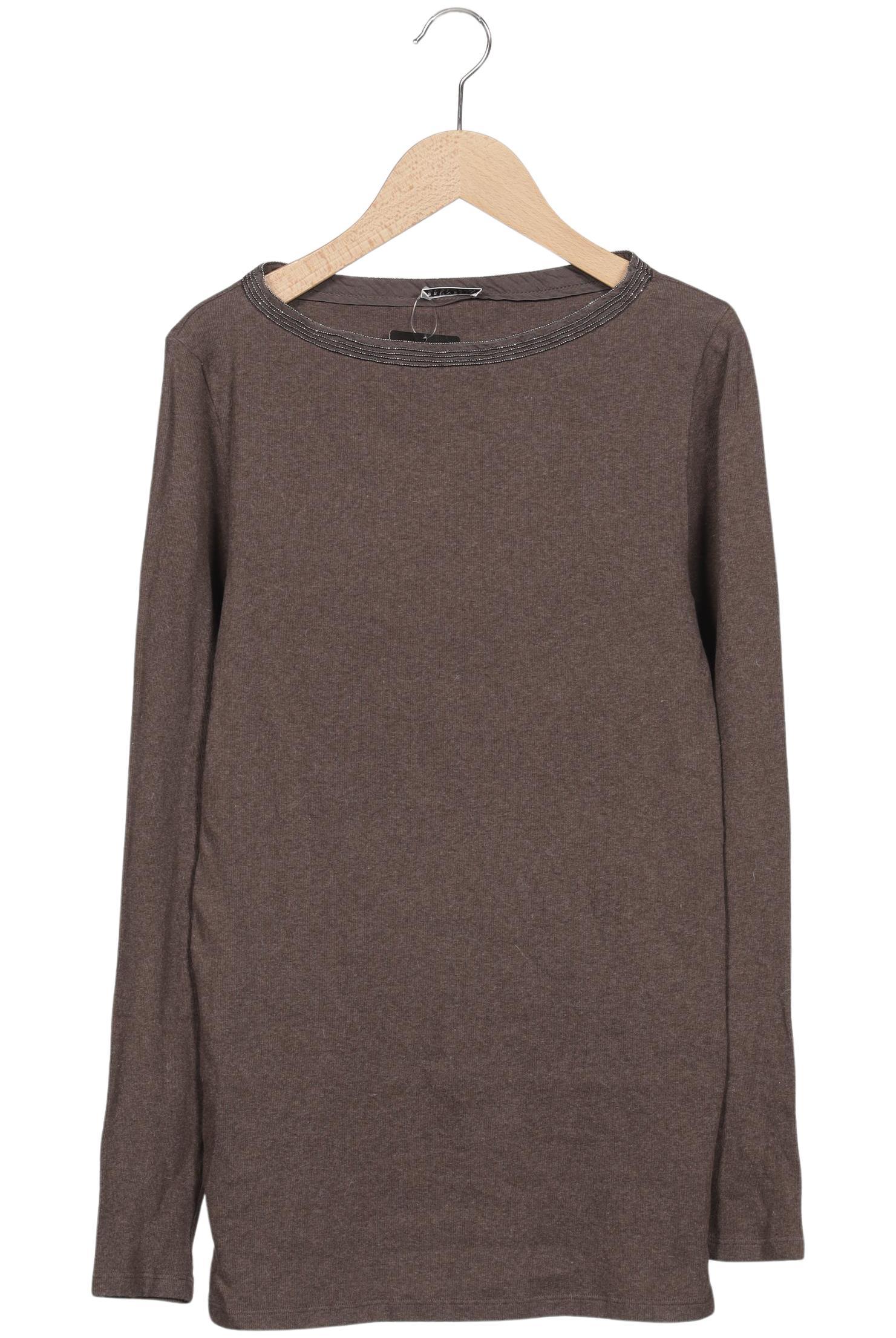 

Brunello Cucinelli Damen Langarmshirt, braun, Gr. 44