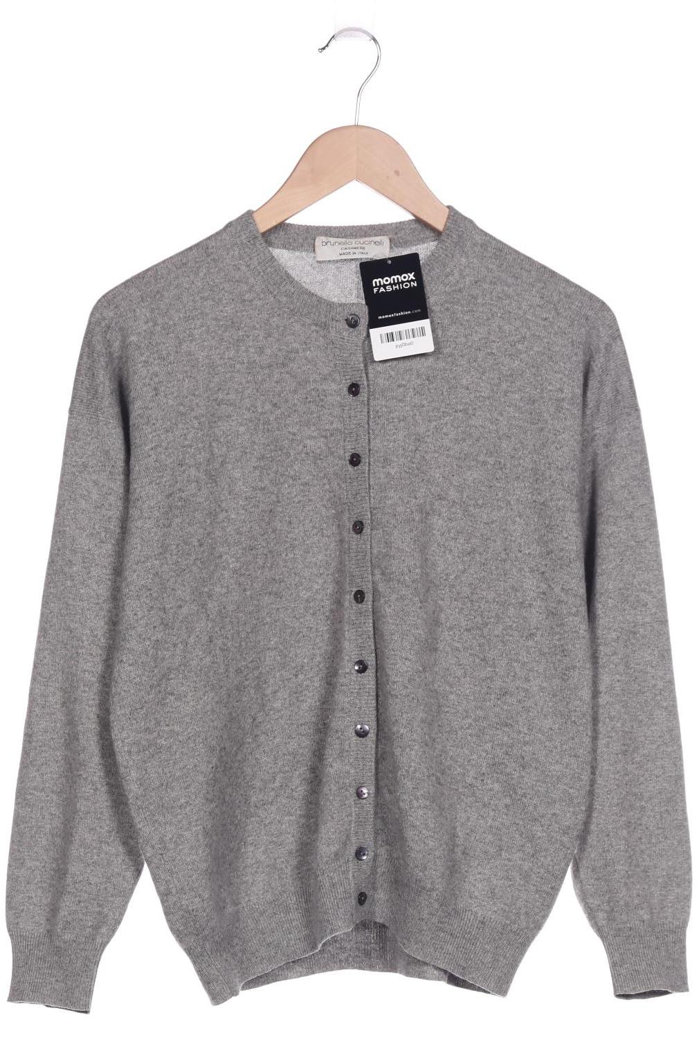 

Brunello Cucinelli Damen Strickjacke, grau, Gr. 36