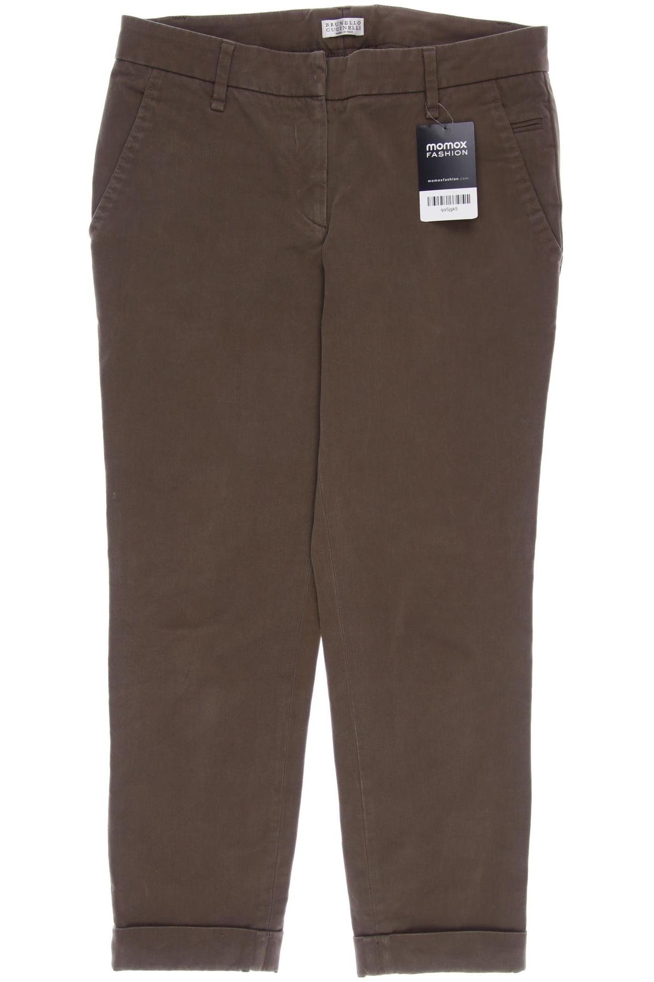 

Brunello Cucinelli Damen Stoffhose, braun