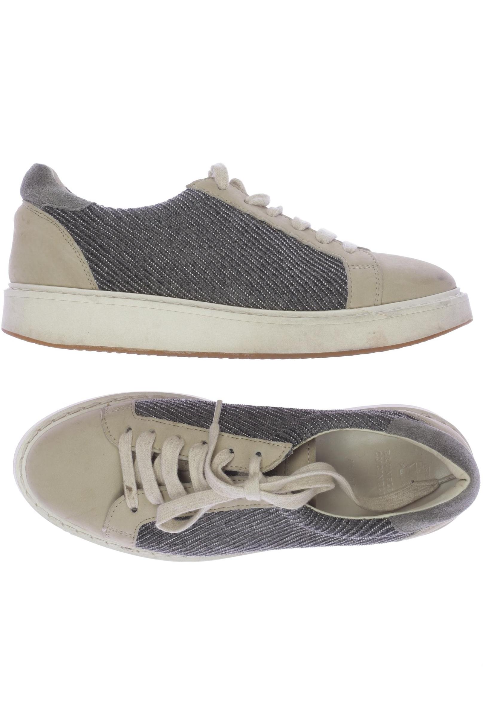 

Brunello Cucinelli Damen Sneakers, cremeweiß, Gr. 40