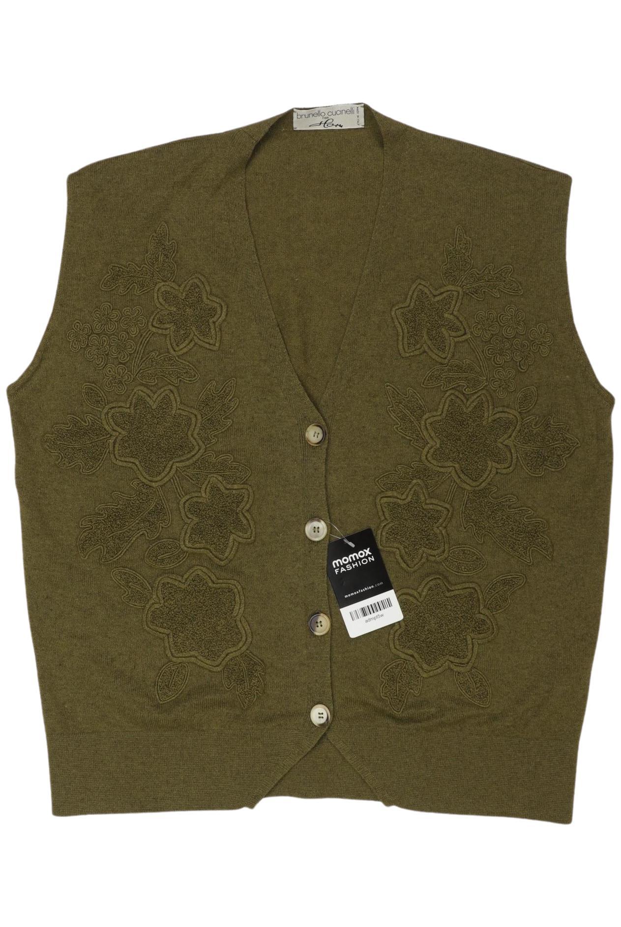 

Brunello Cucinelli Damen Weste, grün, Gr. 38