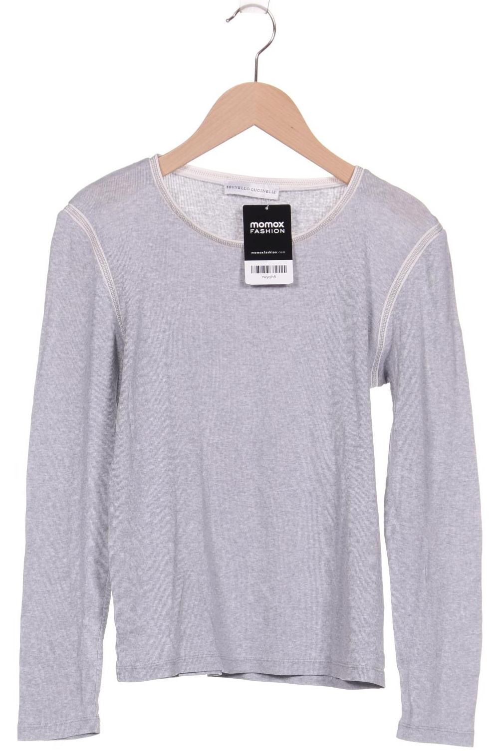 

Brunello Cucinelli Damen Langarmshirt, grau